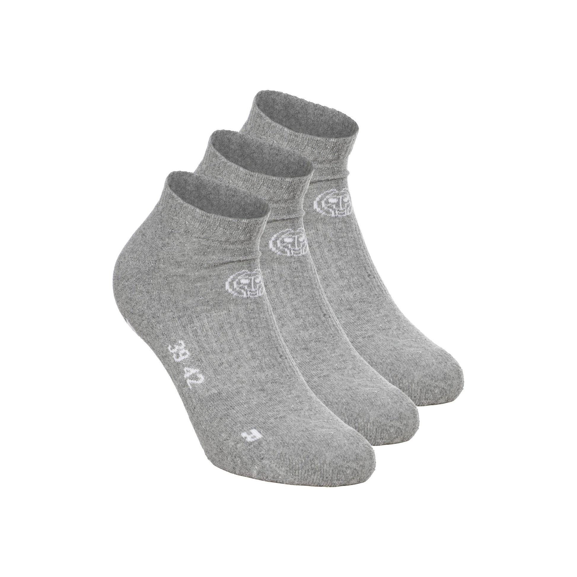 BIDI BADU No Party No Show Move Chaussettes De Tennis-Gris