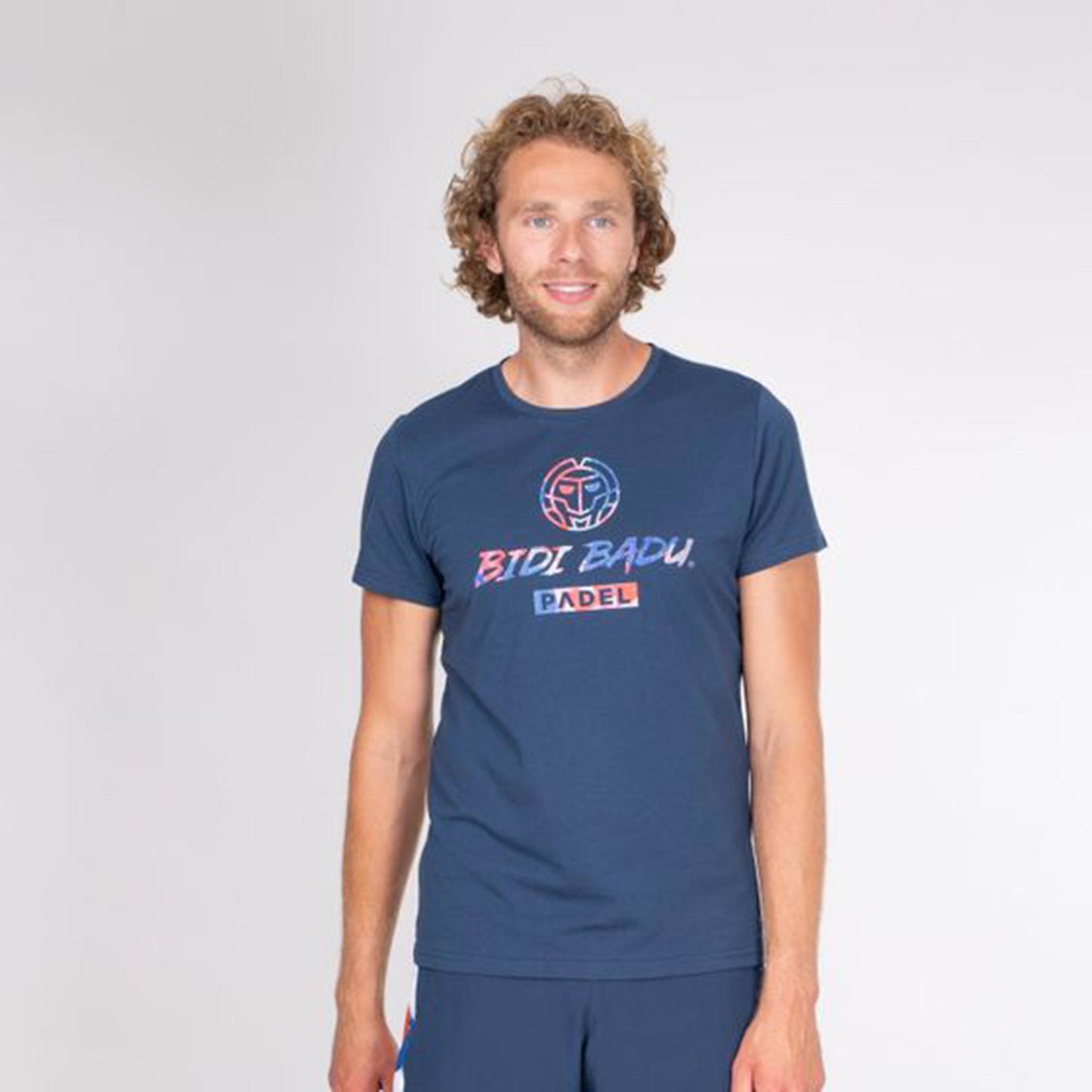 BIDI BADU Ugonna Lifestyle T-shirt Hommes-Bleu Foncé