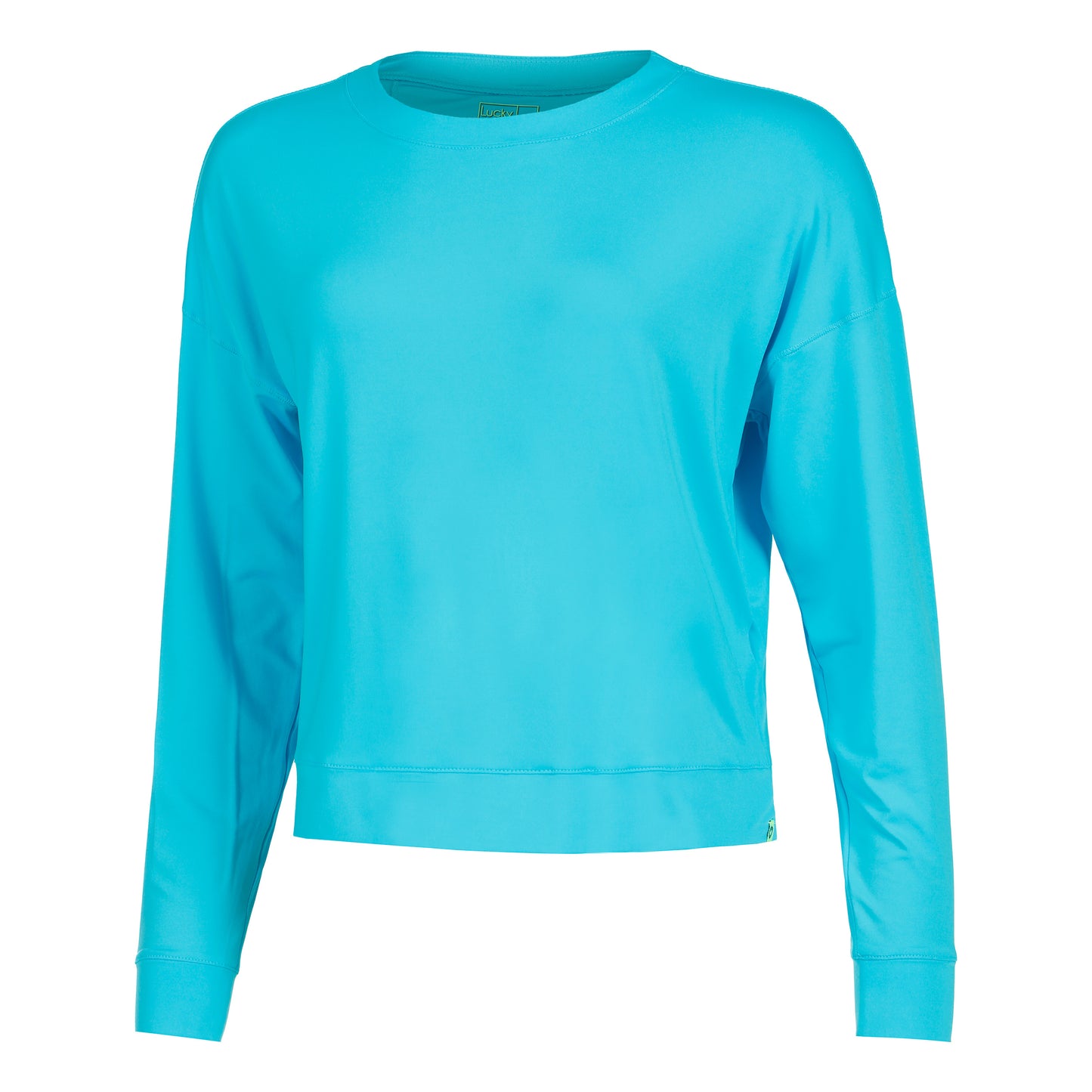 Lucky in Love Hype Haut manches longues Femmes - turquoise