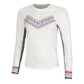 Steel Cut Long Sleeve Haut manches longues Femmes - blanc, multicouleur