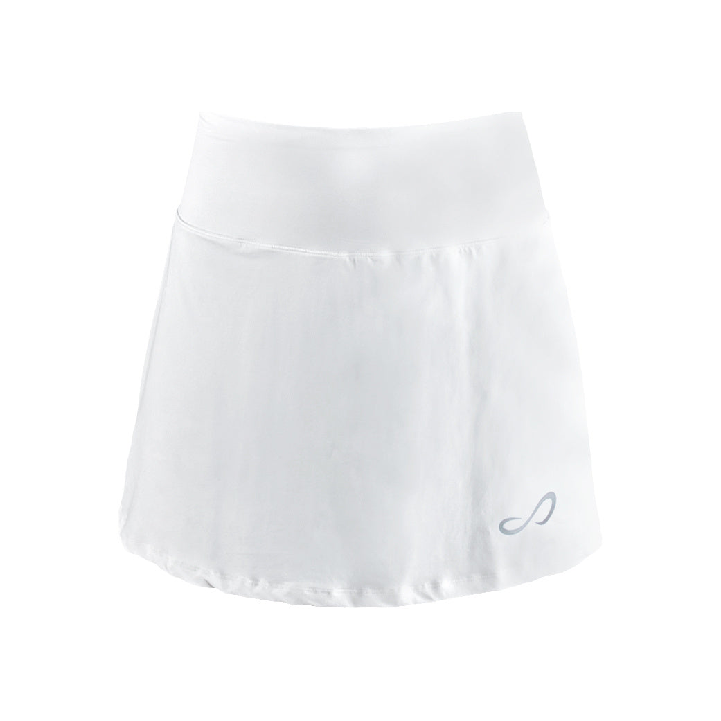 Endless Minimal High Waist Jupe Femmes-Blanc,Argent