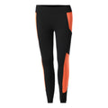 Lift Collant tight Femmes - noir, orange