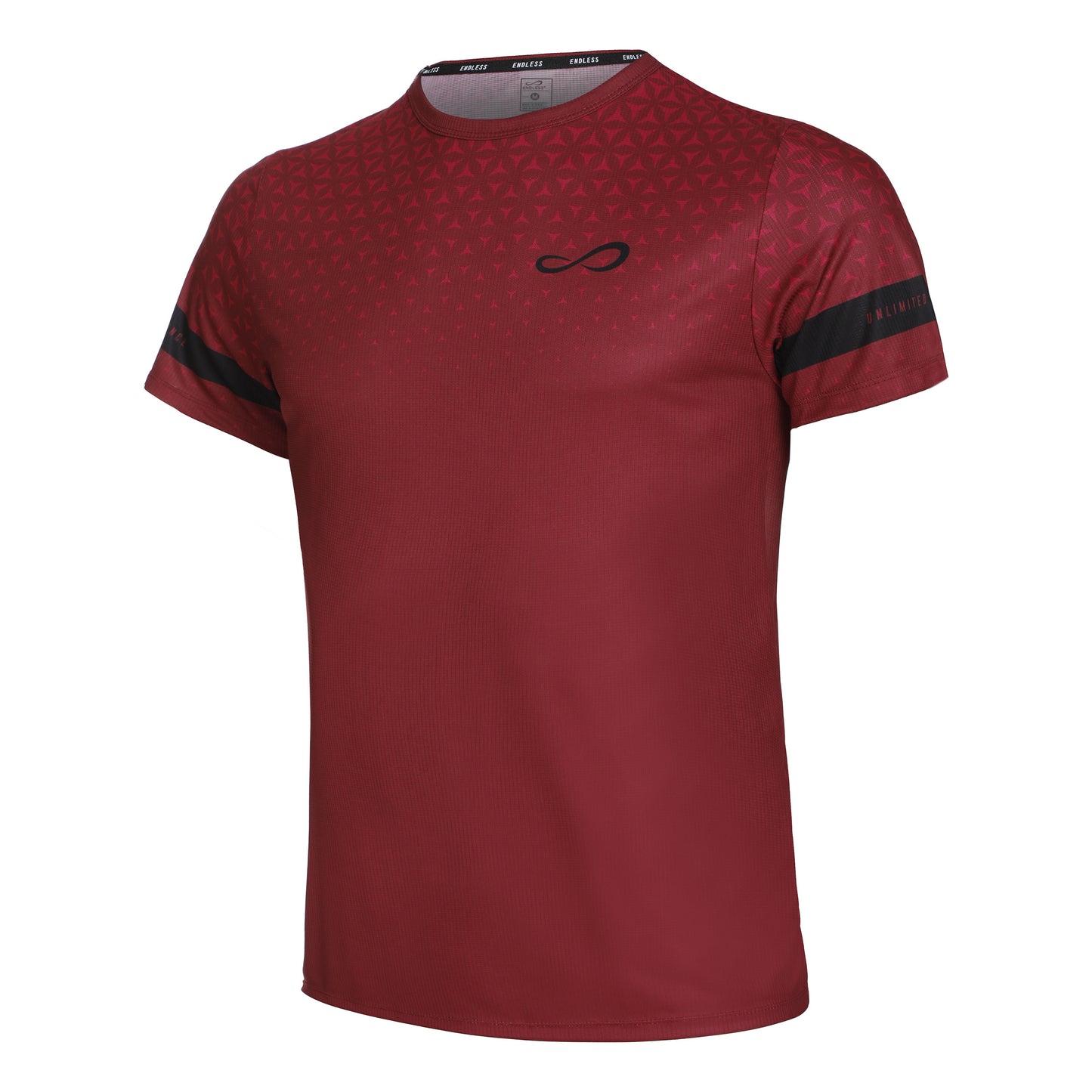 Endless Ace Geo T-shirt Hommes - rouge,