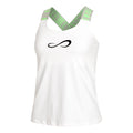 Iconic Débardeur tank top Femmes - blanc, vert clair