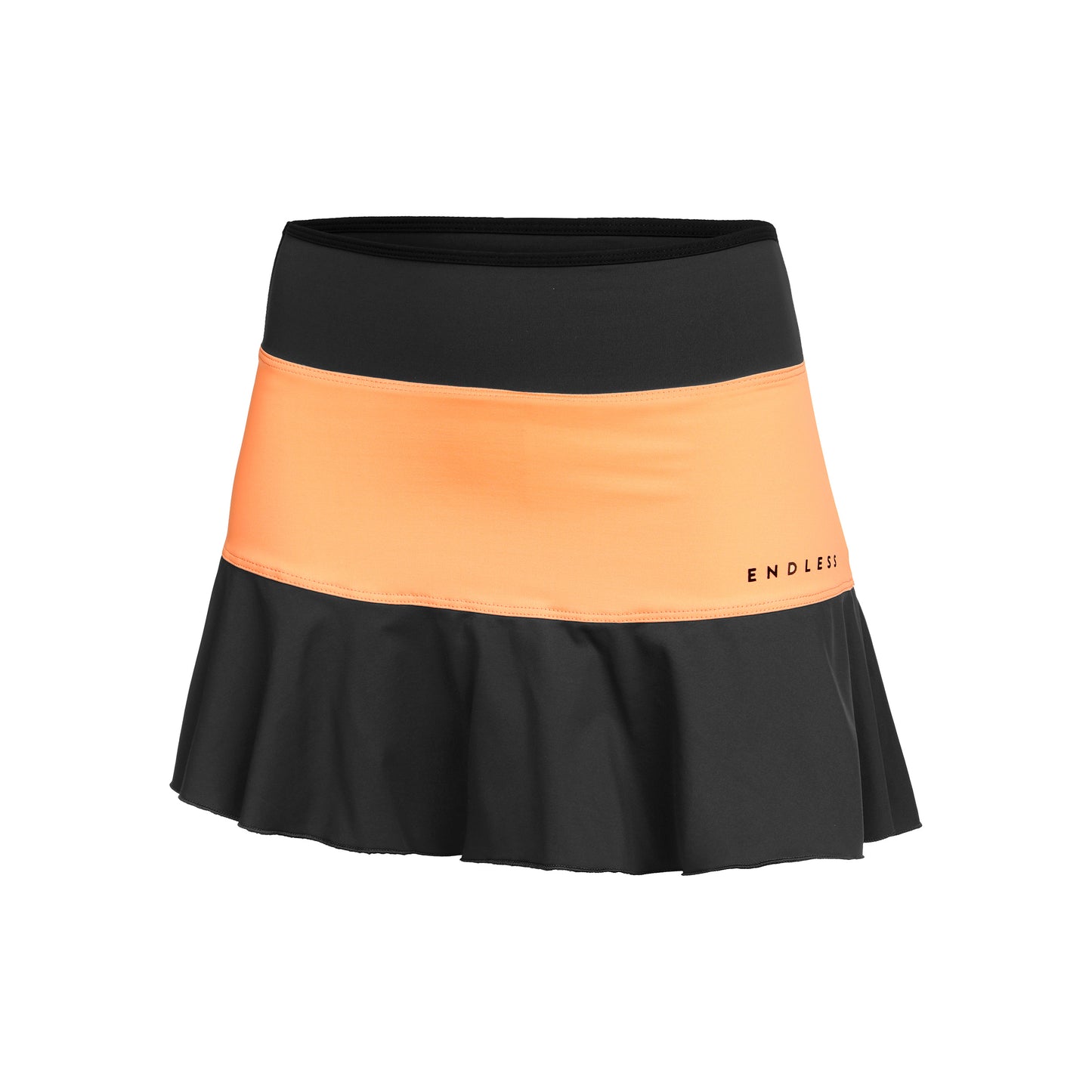 Endless Lace Jupe Femmes - gris, abricot