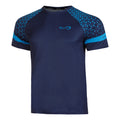 Feisty Geo T-shirt Hommes - bleu,