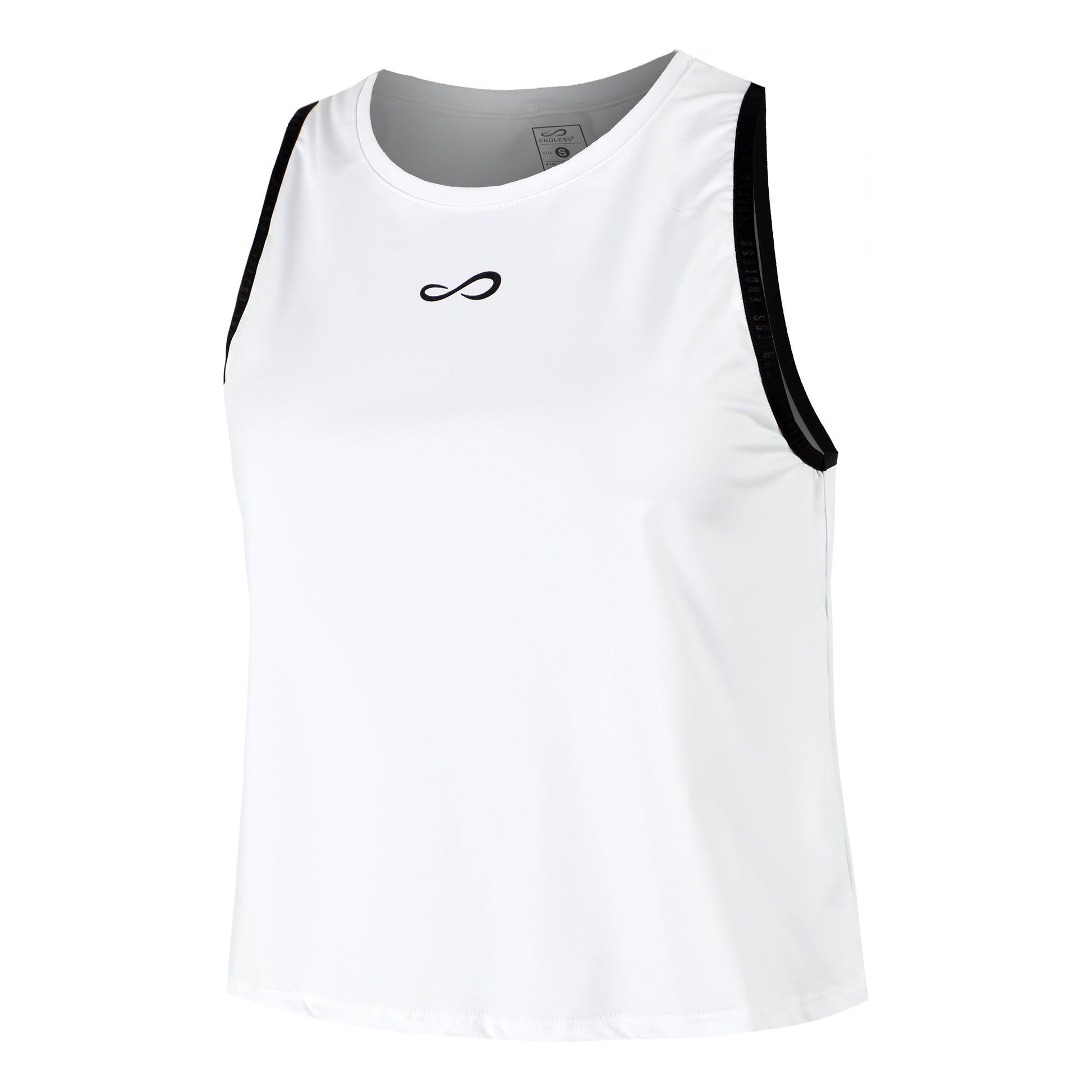 Endless Court Débardeur Tank Top Femmes-Blanc