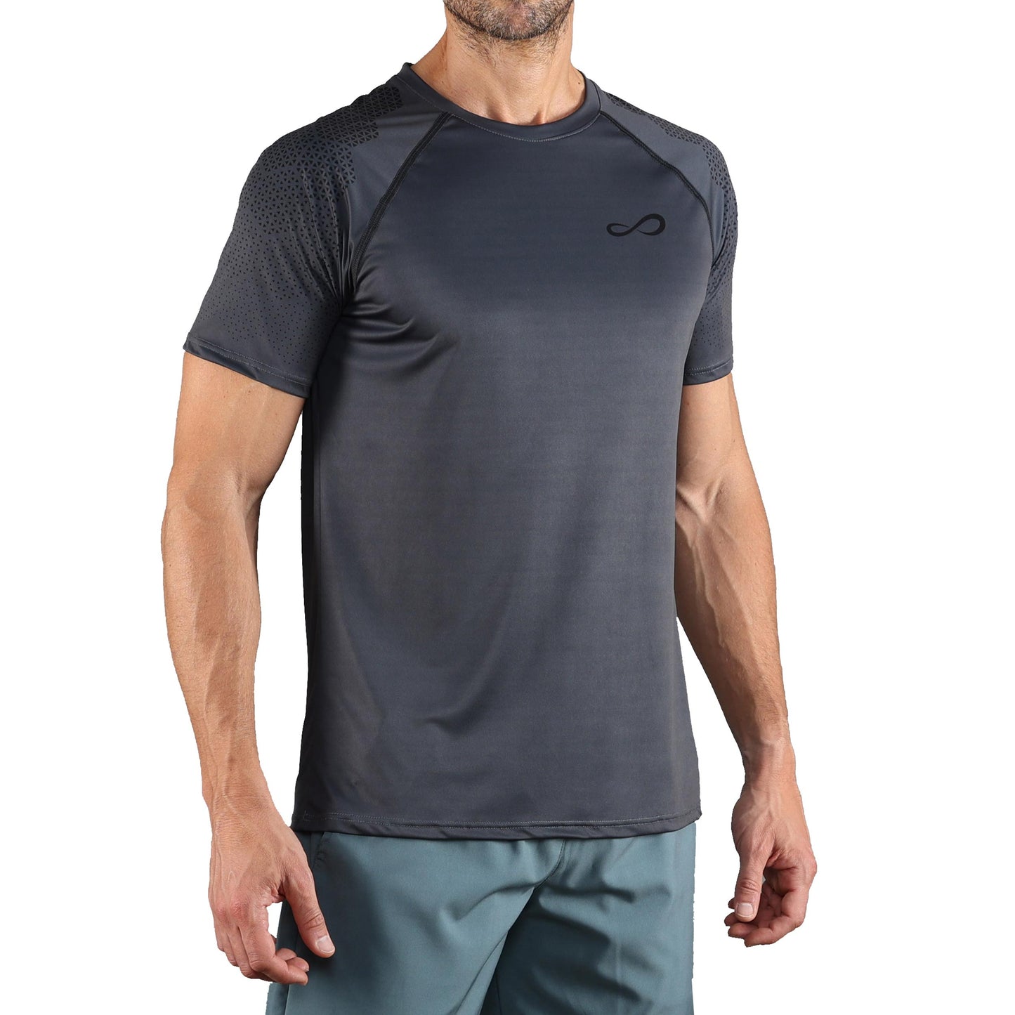 Endless Feisty Hexagon T-shirt Hommes-Gris