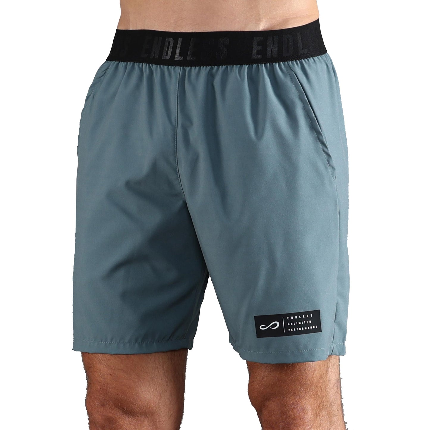 Endless Ace Iconic Shorts Hommes-Vert,Noir