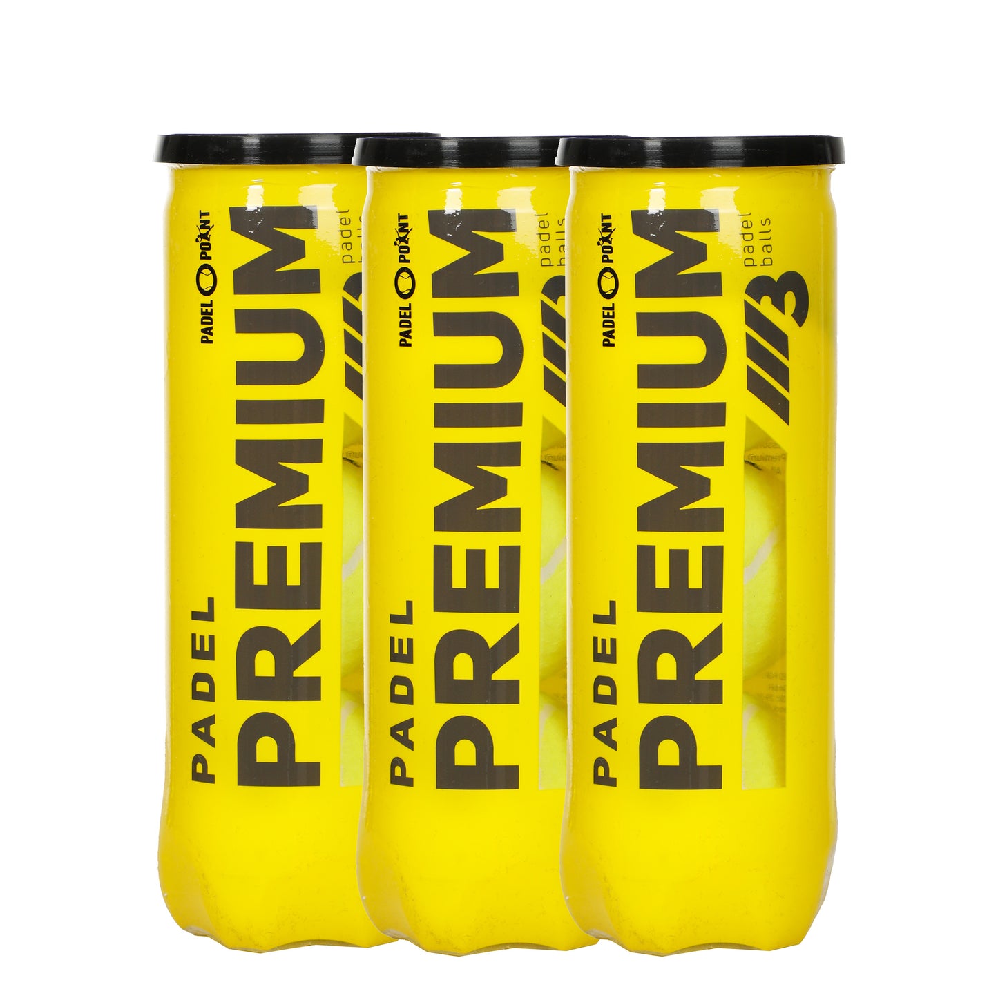 Padel-Point 3 Tubes de 3 Premium Ball