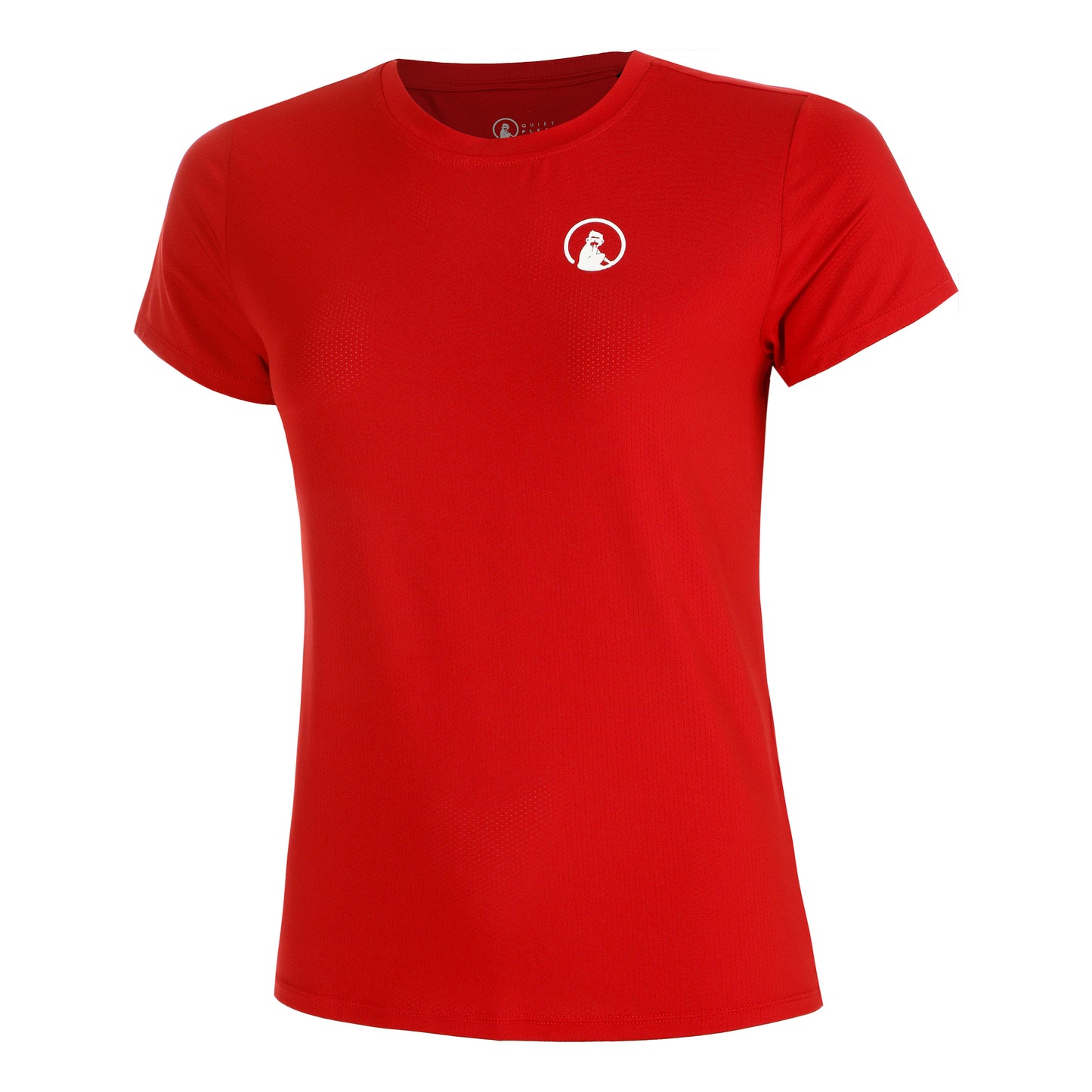 Quiet Please Retriever T-shirt Femmes-Rouge
