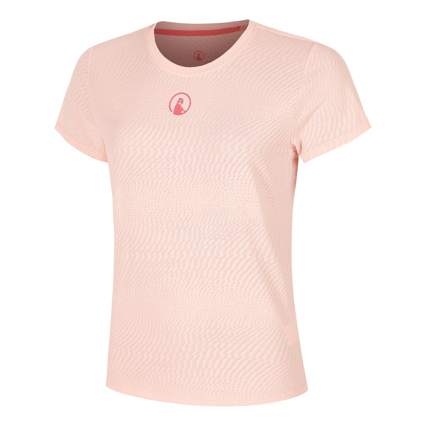 Quiet Please Endlessly Spin T-shirt Femmes-Rosé