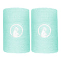 Long Poignet Pack de 2 unités Unisex - turquoise, blanc