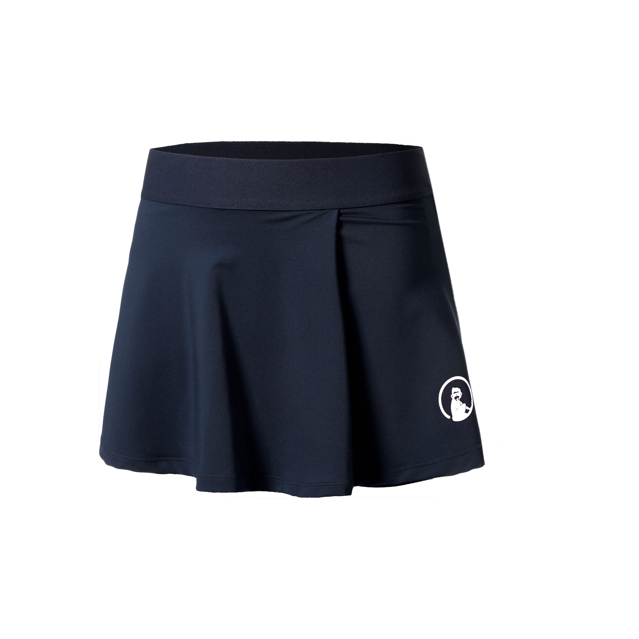 Quiet Please Bounce Jupe Filles-Bleu Foncé,Blanc