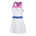 Racerback Robe Femmes - blanc, bleu