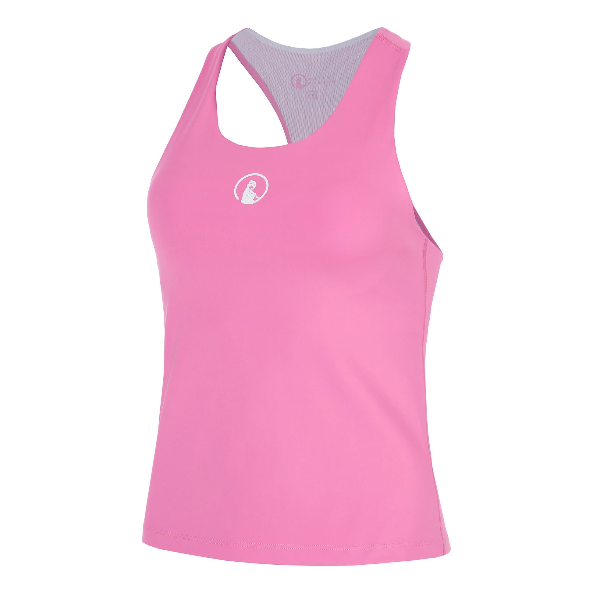 Quiet Please Crush Débardeur tank top Femmes - pink, blanc