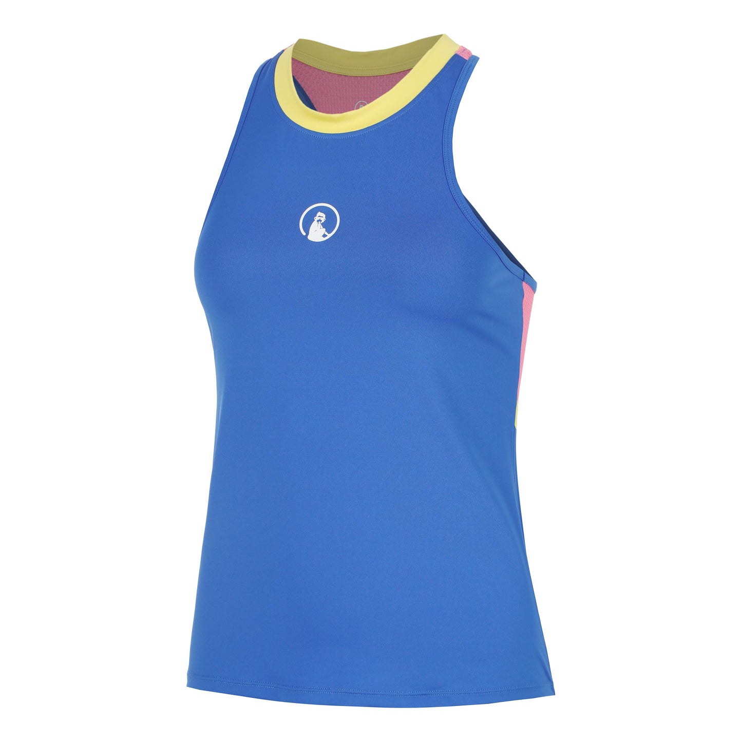 Quiet Please Racerback 2.0 Débardeur tank top Femmes-bleu, blanc