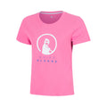 Baseline Logo T-shirt Filles-pink, blanc
