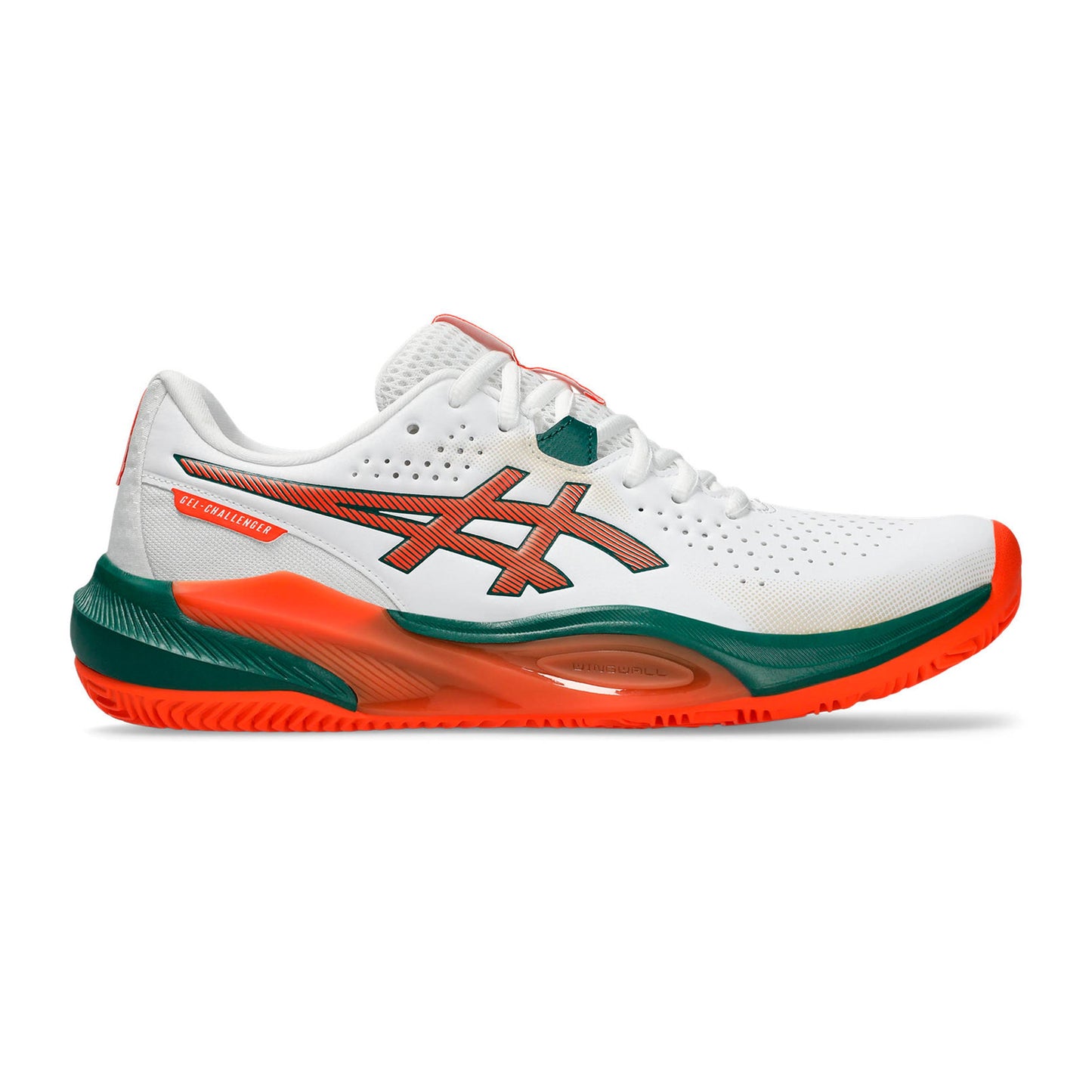 ASICS Gel-Challenger 15 Chaussures padel Hommes - blanc, vert foncé