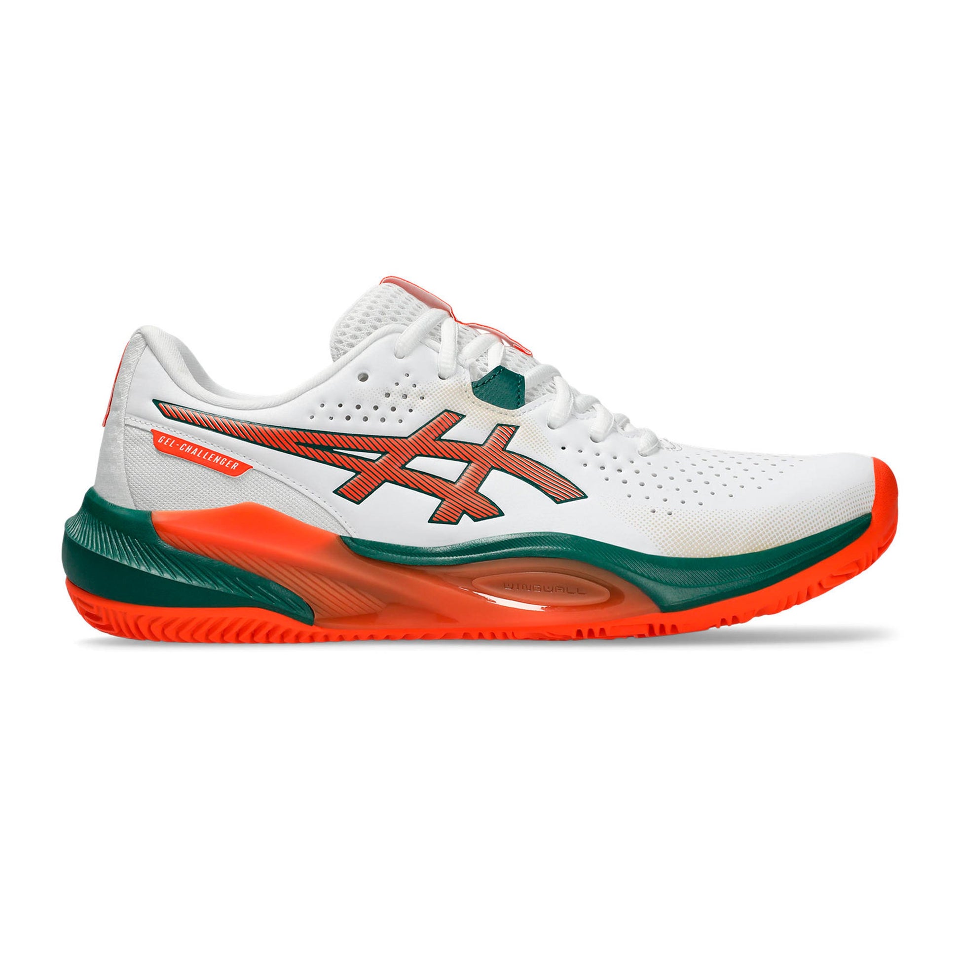 ASICS Gel-Challenger 15 Chaussures padel Hommes - blanc, vert foncé
