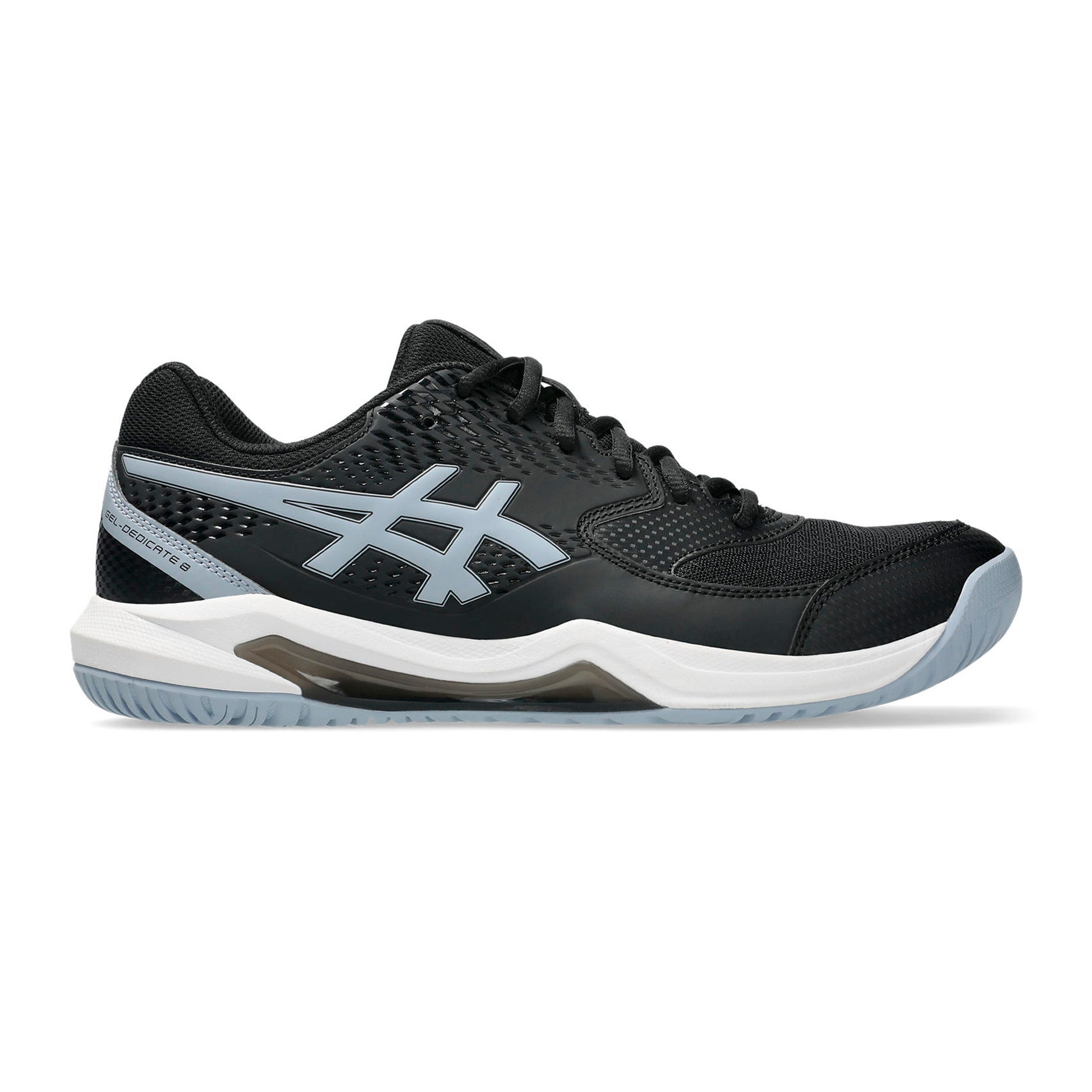 ASICS Gel-Dedicate 8 Chaussures toutes surfaces Hommes - noir, gris