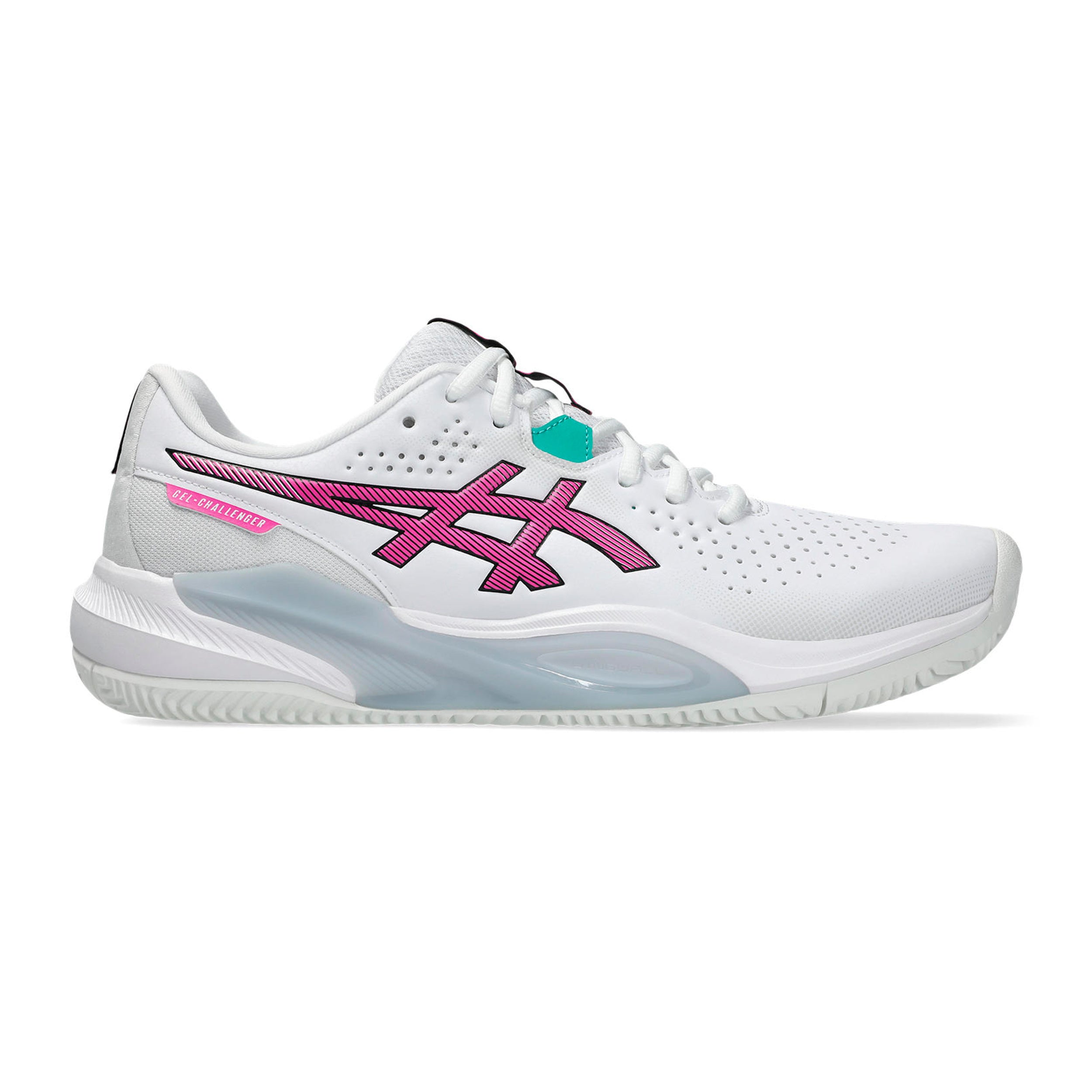 ASICS Gel-Challenger 15 Chaussure terre battue Hommes - blanc, rose
