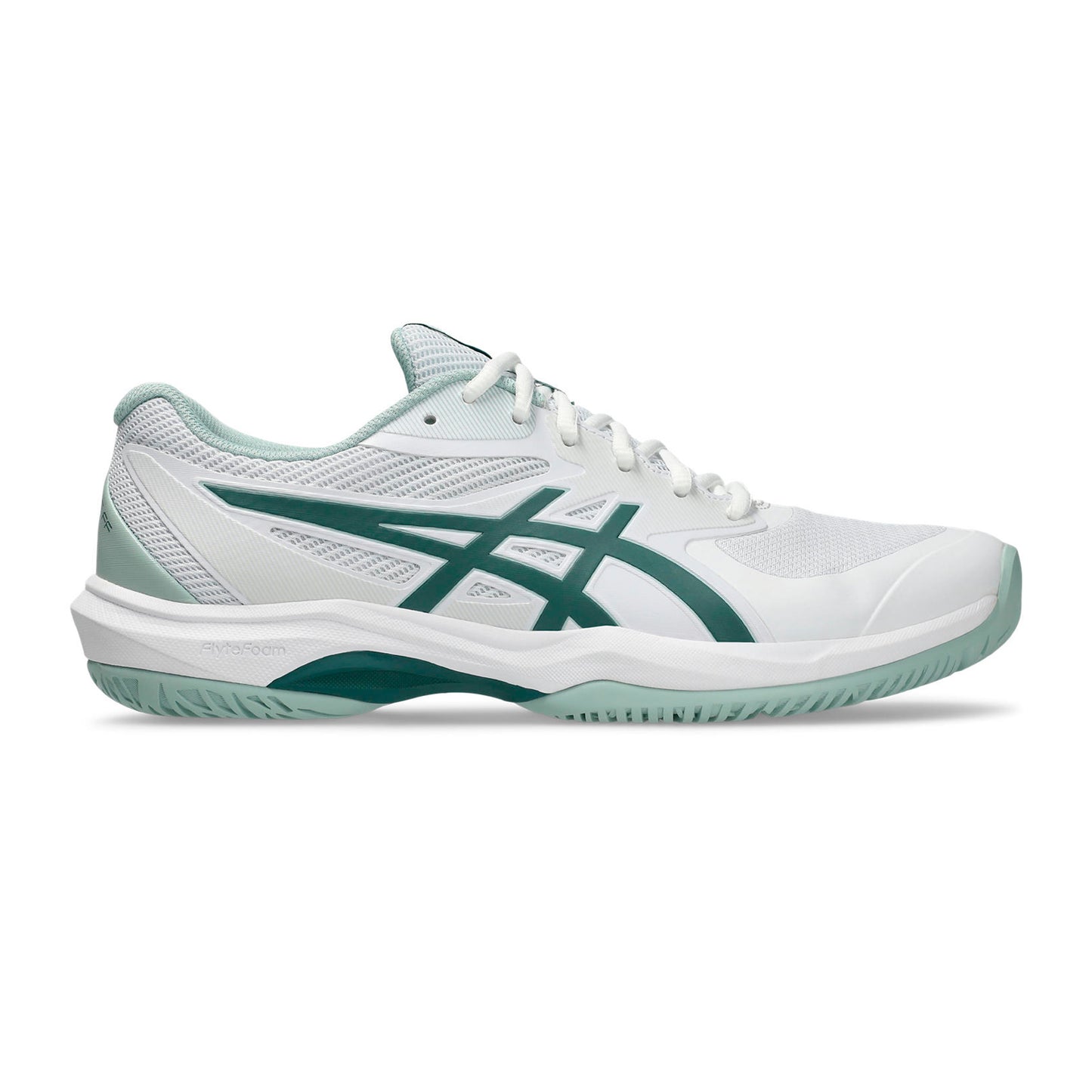 ASICS Game FF Chaussures toutes surfaces Hommes - blanc, bleu petrol