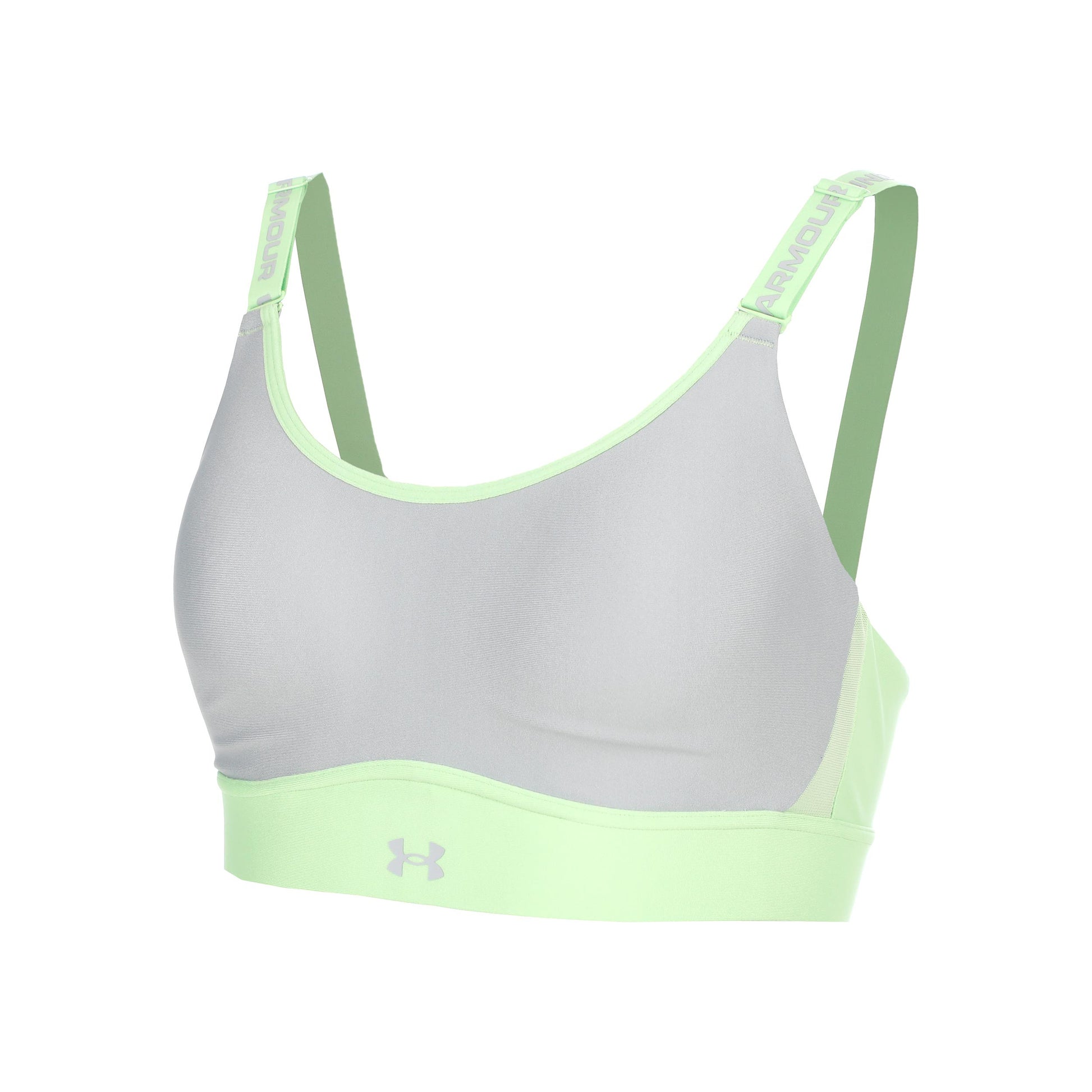 Under Armour Infinity Mid 2.0 Soutien-gorge sport Femmes-vert, gris