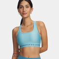 Crossback Mid Soutien-gorge sport Femmes-bleu, bleu