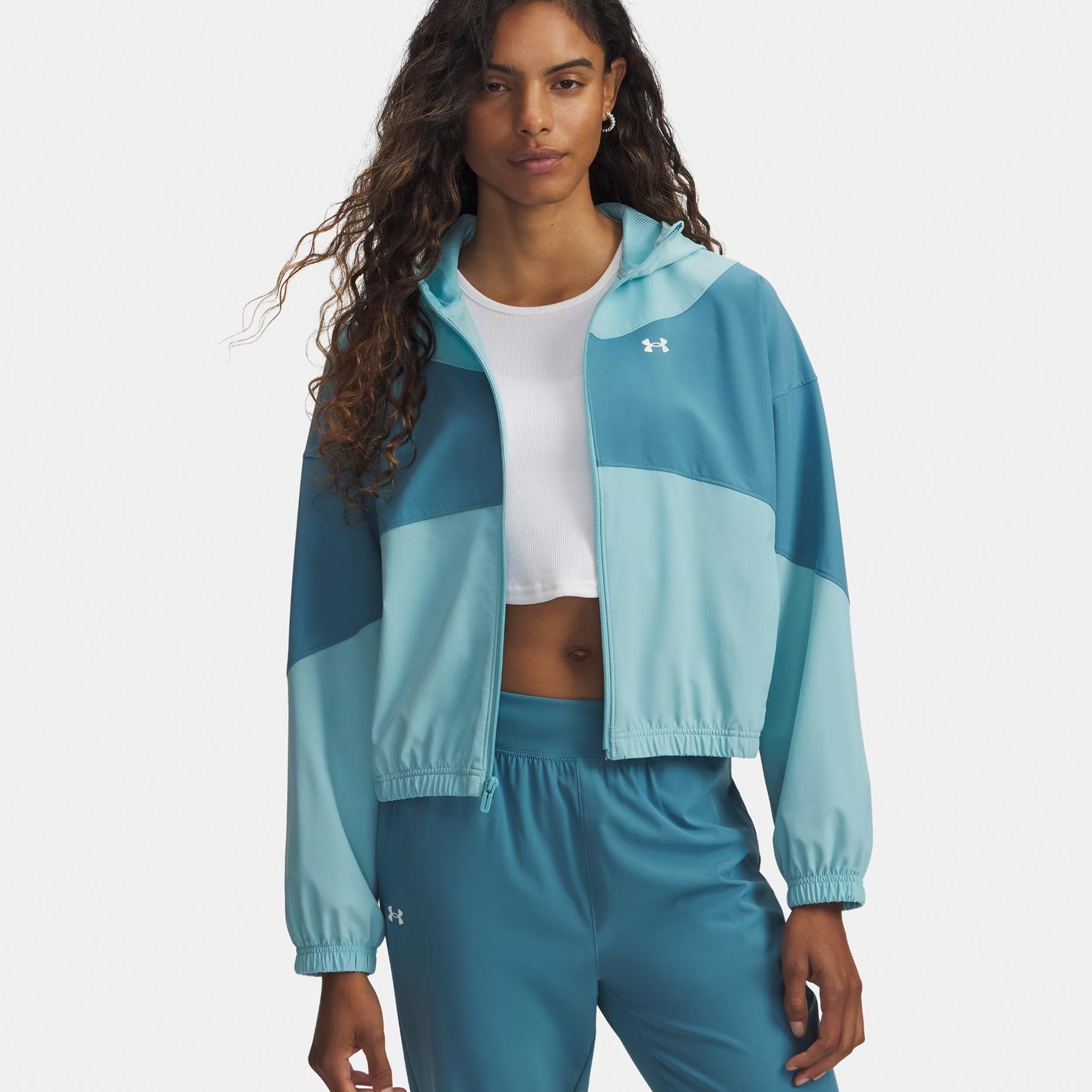 Under Armour Rival Woven Veste de survêtement Femmes-bleu