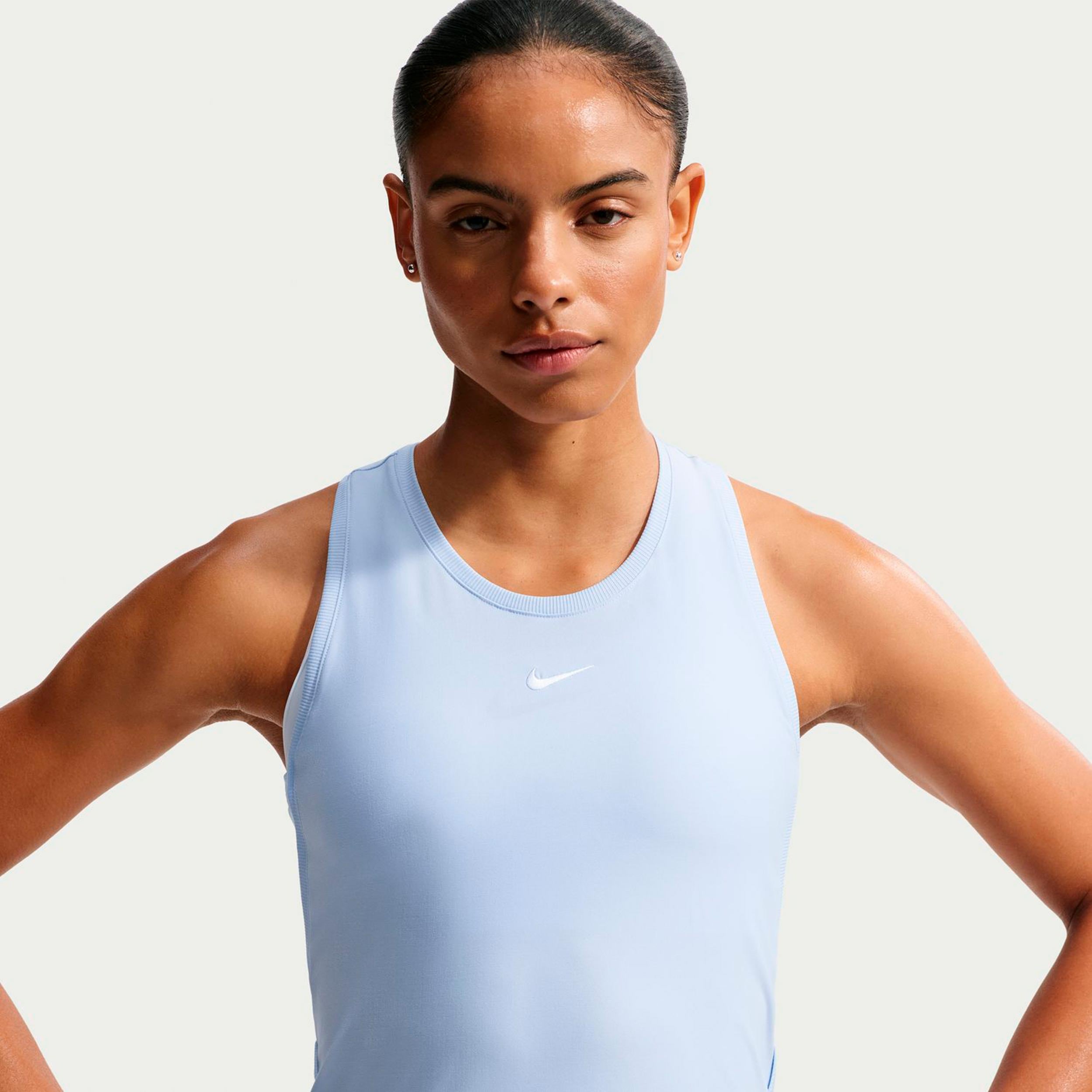 Nike Dri-FIT Victory Débardeur tank top Femmes - bleu clair