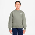 Club Fleece Sweat-shirt Enfants - vert gris
