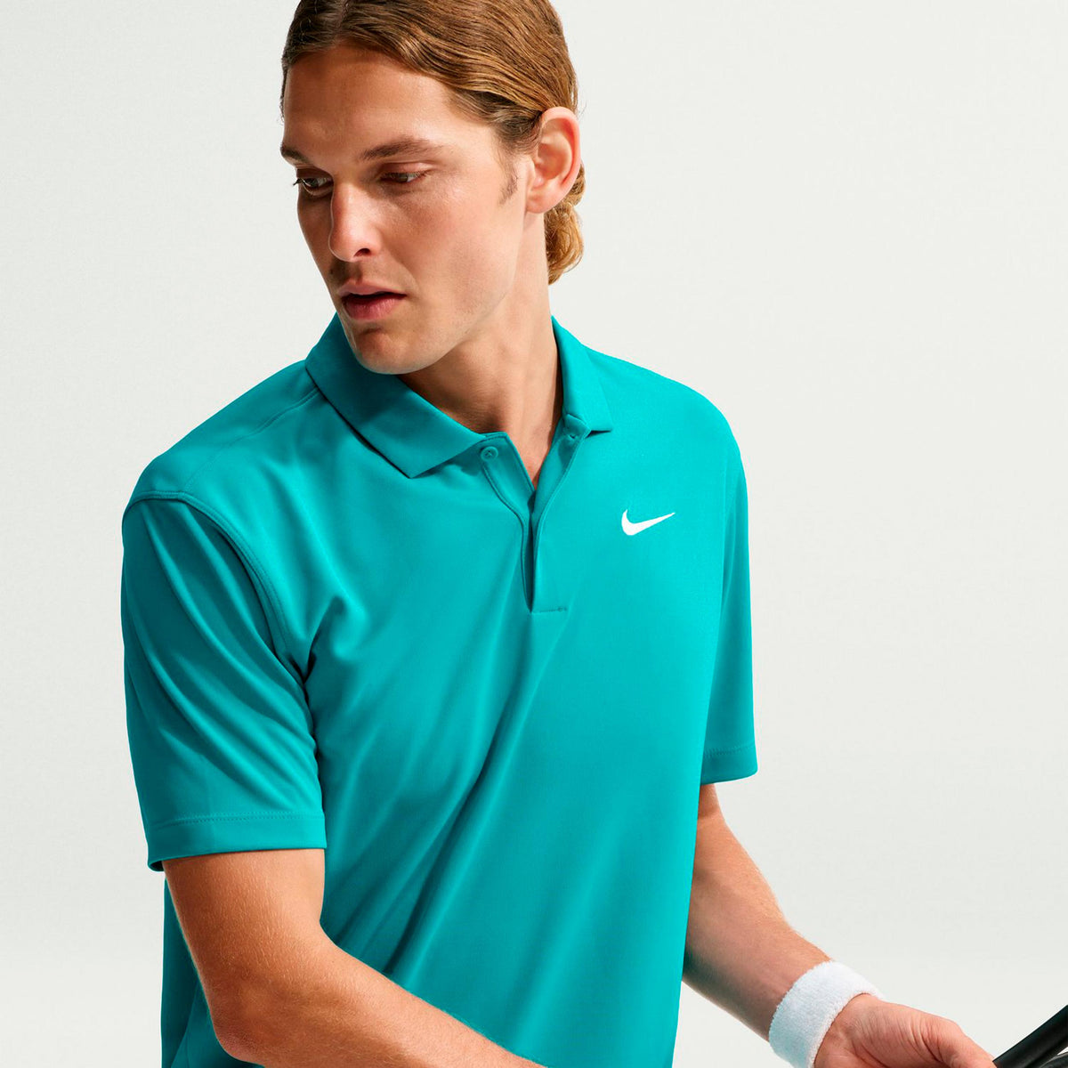 Nike Dri-Fit Victory Court Solid Polo Hommes - turquoise