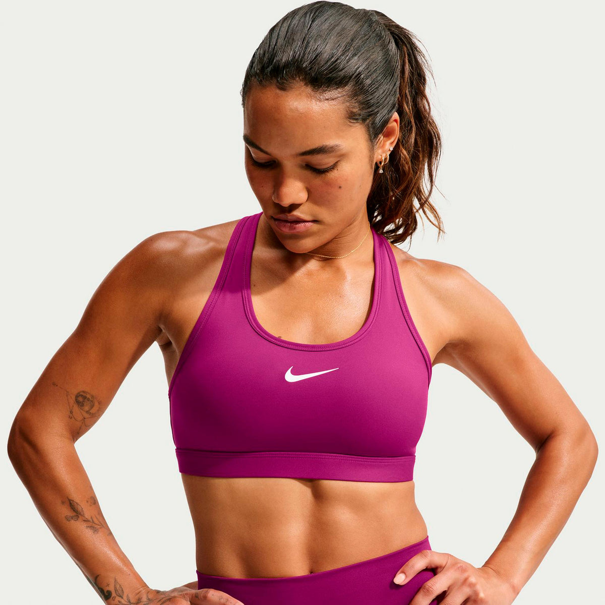 Nike Swoosh Medium Soutien-gorge sport Femmes - baie, baie
