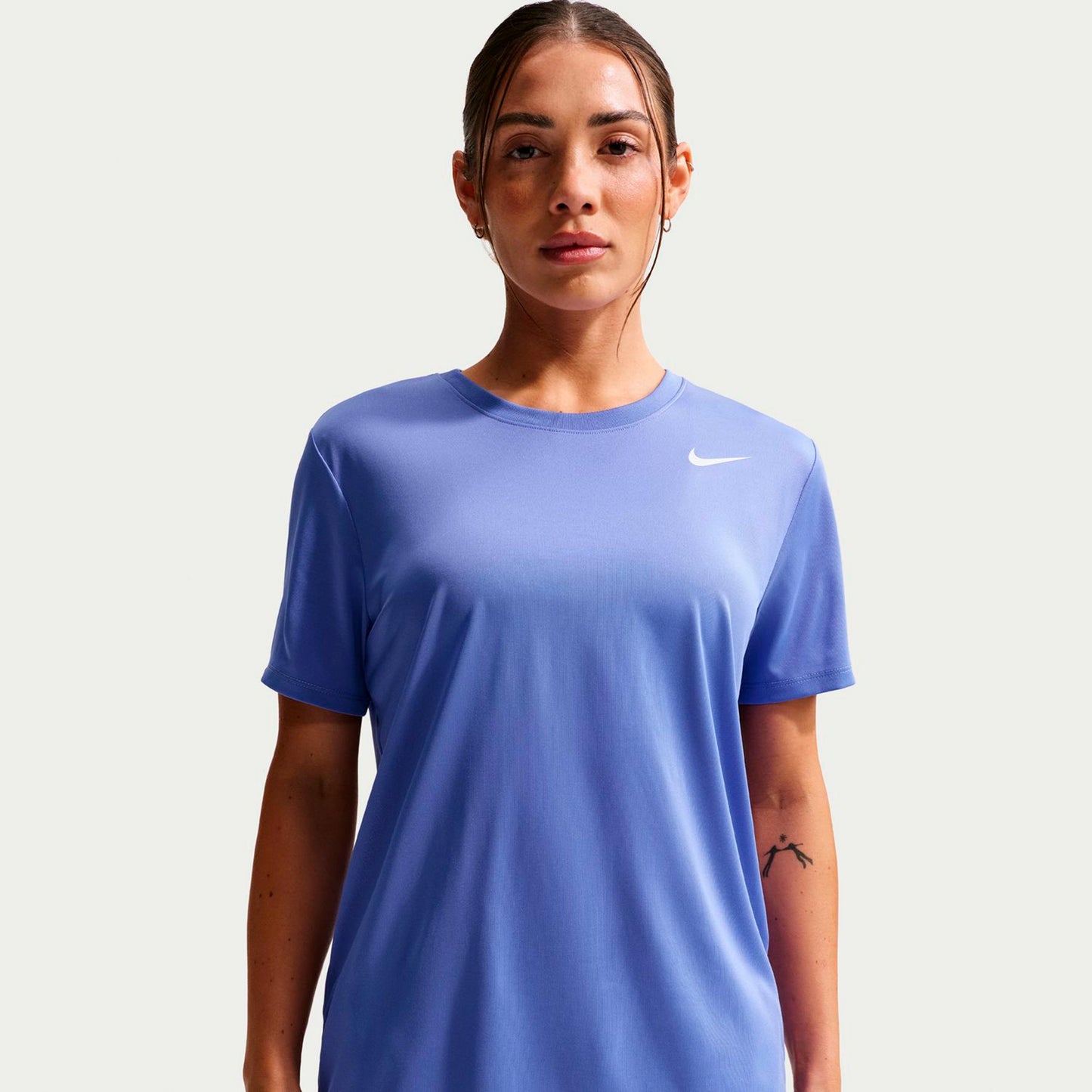 Nike Dri-Fit Regular T-shirt Femmes-bleu