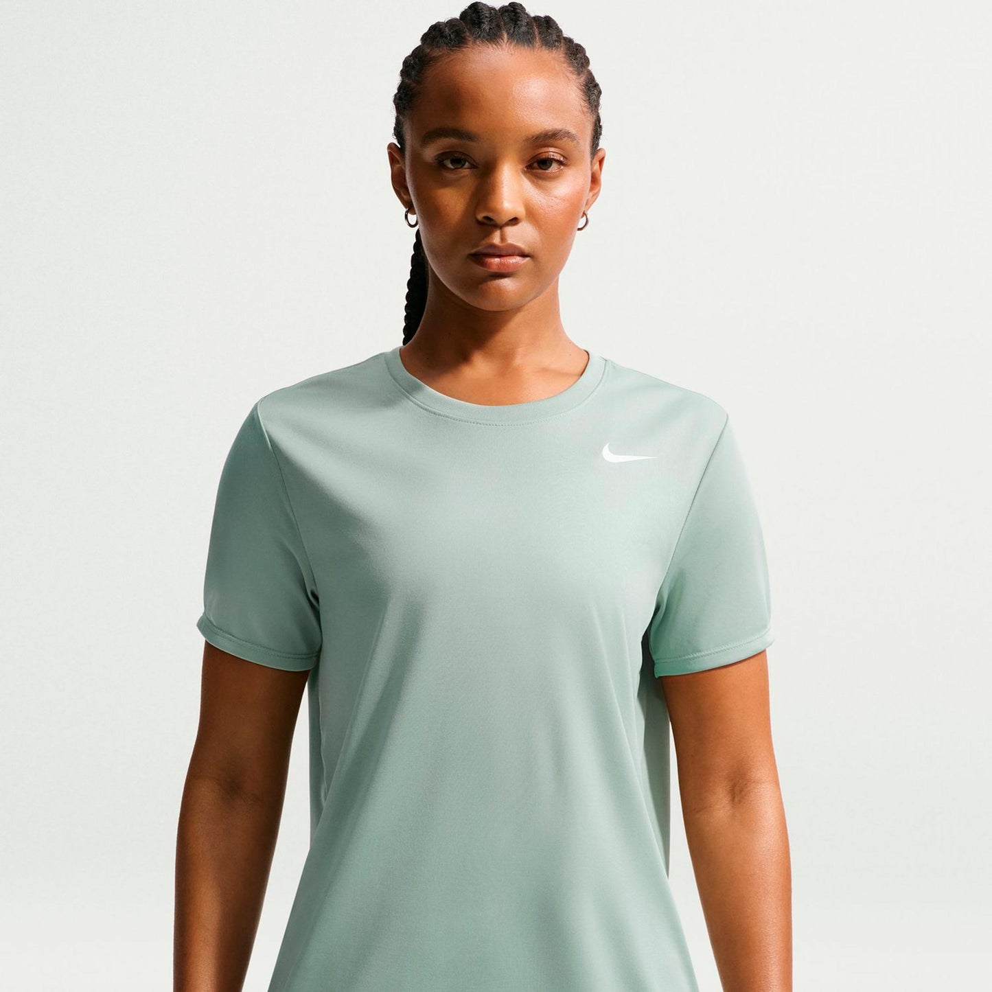 Nike Dri-Fit Regular T-shirt Femmes - blanc cassé, blanc