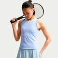 Court Dri-FIT Advantage Débardeur tank top Femmes - bleu clair
