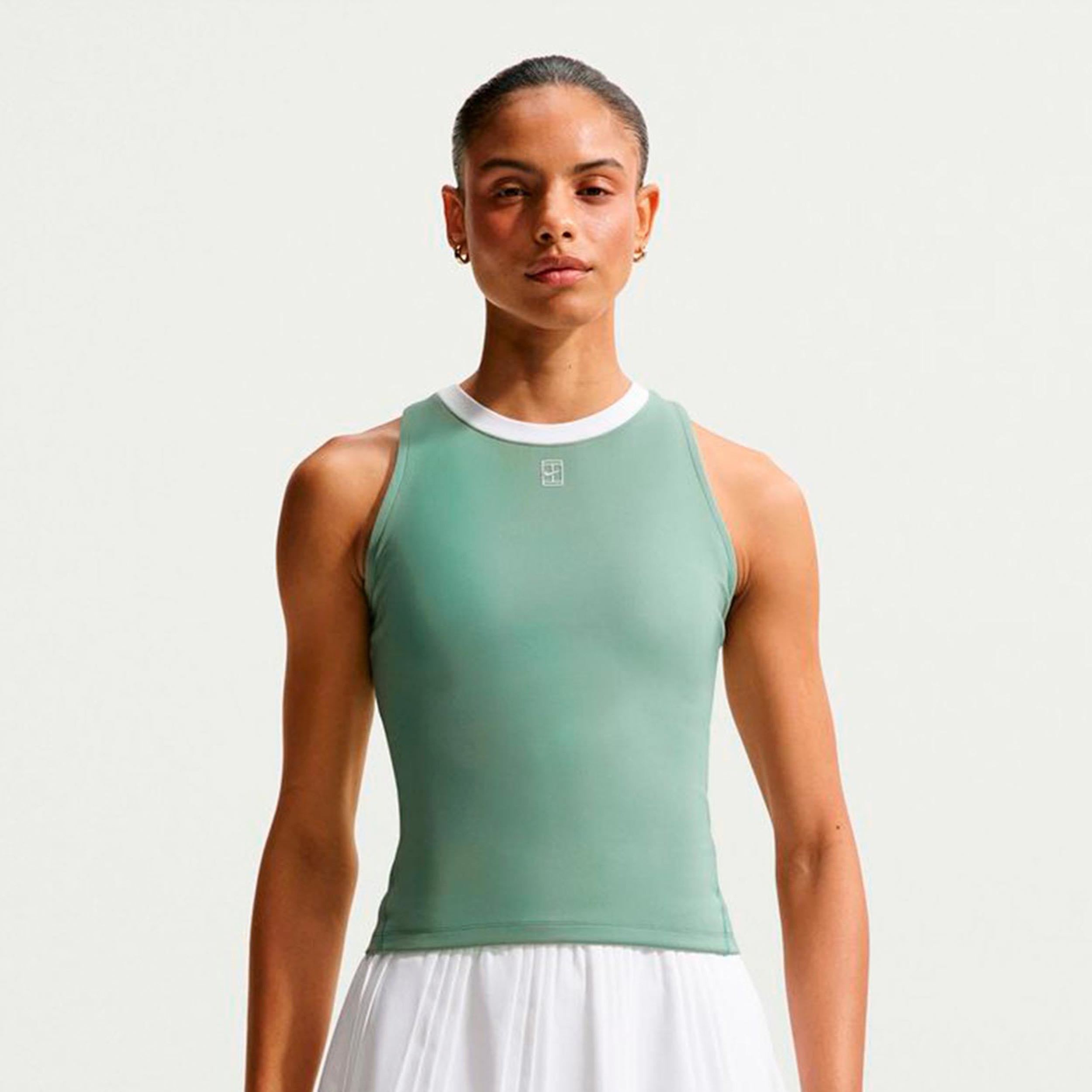 Nike Court Dri-FIT Advantage Débardeur tank top Femmes - blanc cassé, blanc