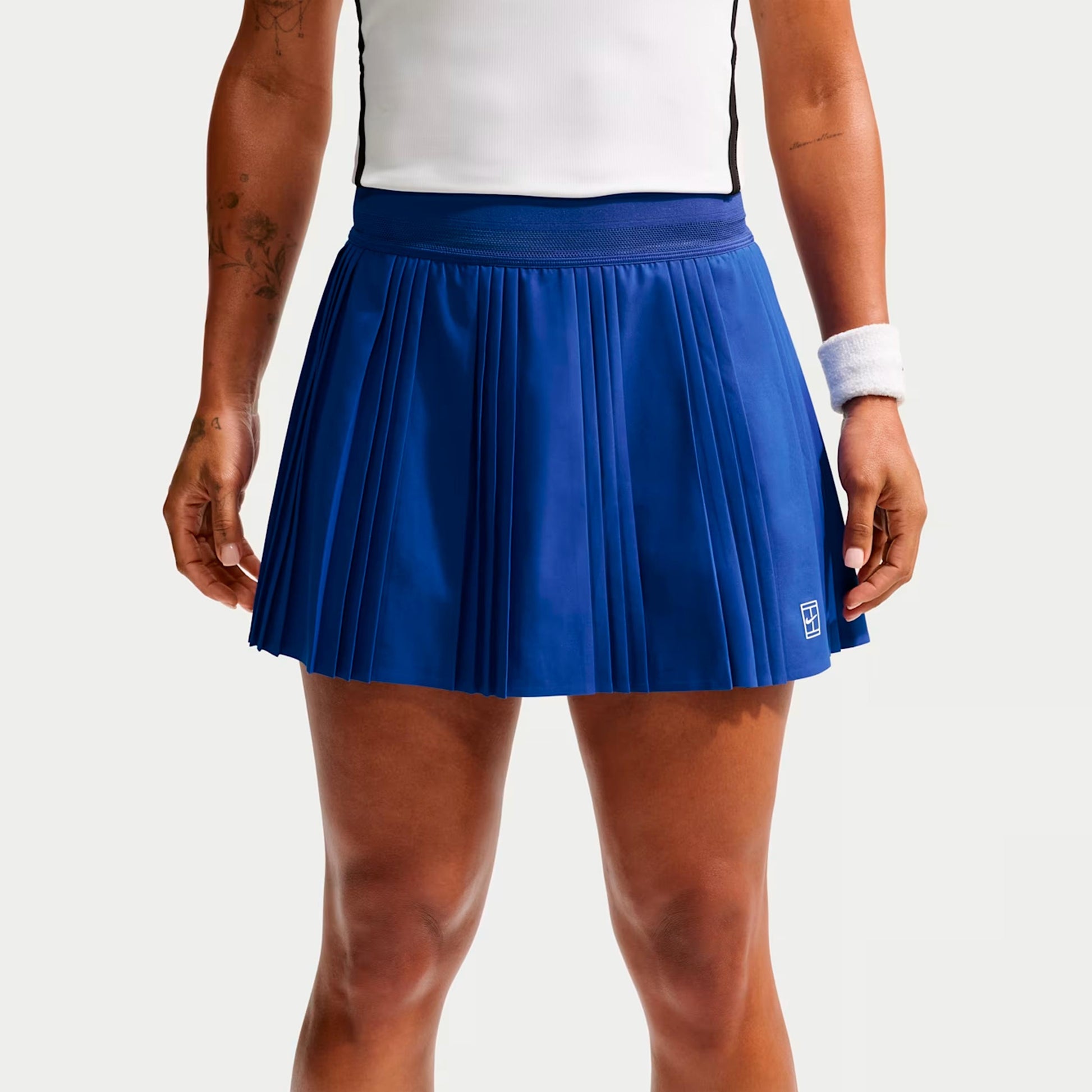Nike Court Dri-FIT Advantage Ace Jupe Femmes - bleu, blanc