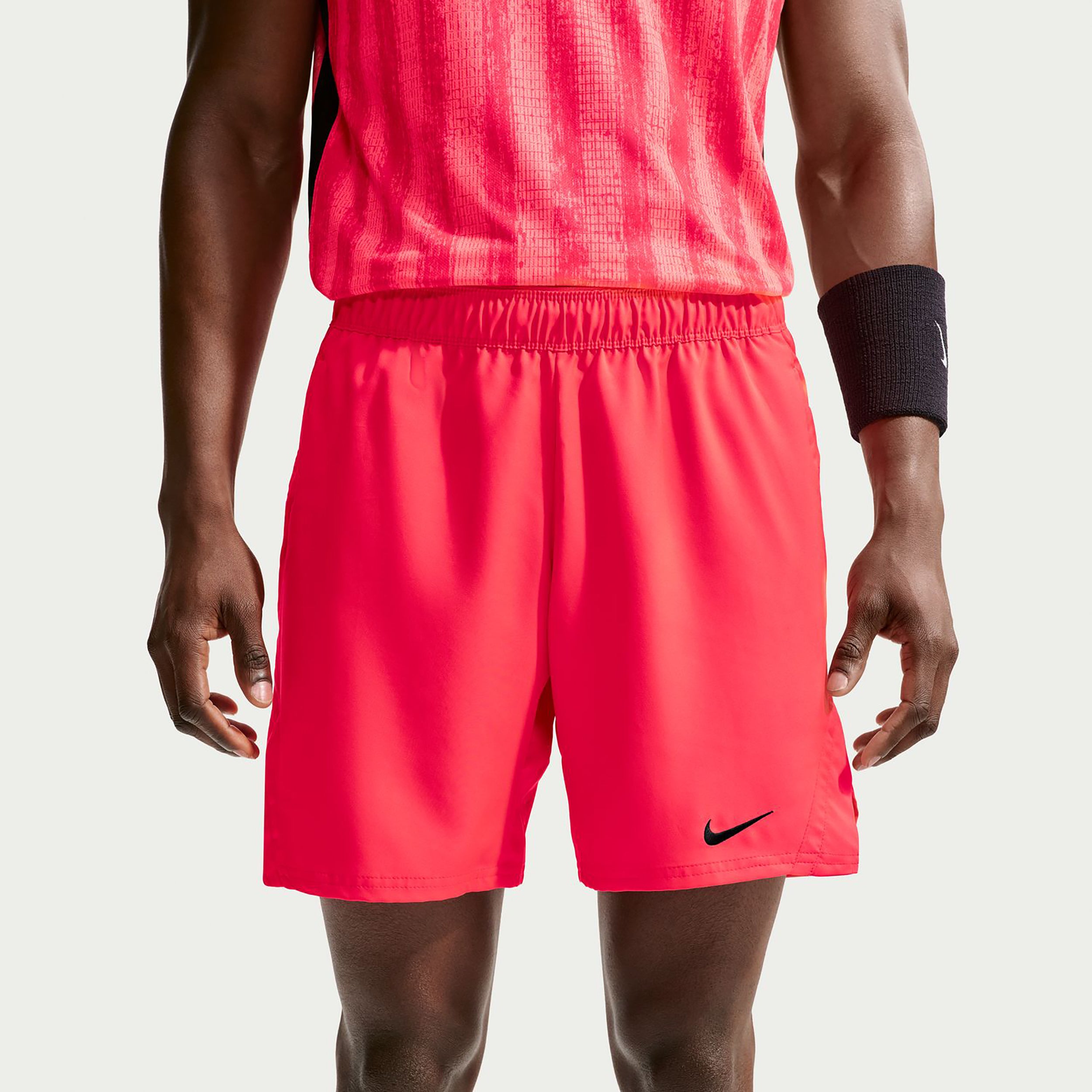 Nike Court Victory Dri-Fit 7in Shorts Hommes - rouge, noir