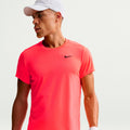 Court Victory Dry T-shirt Hommes - corail, noir