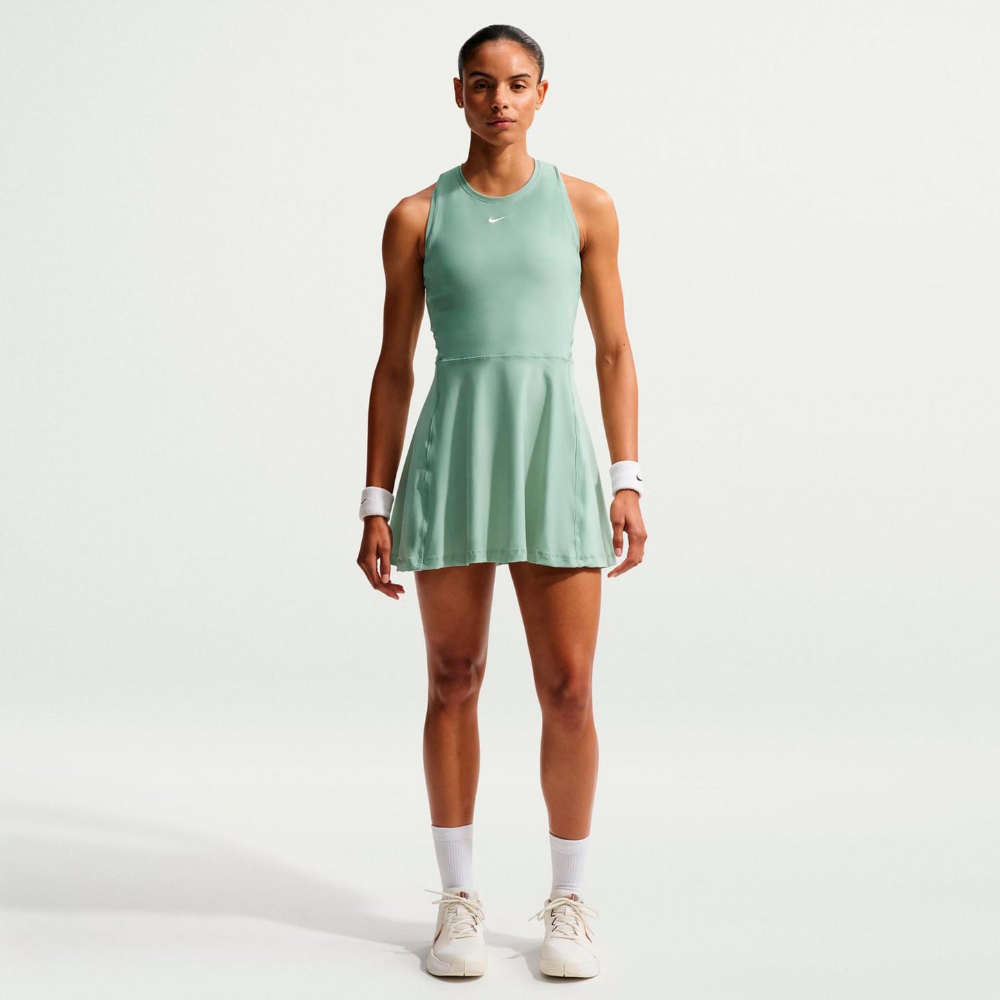 Nike Dri-FIT Victory Robe Femmes - blanc cassé, blanc