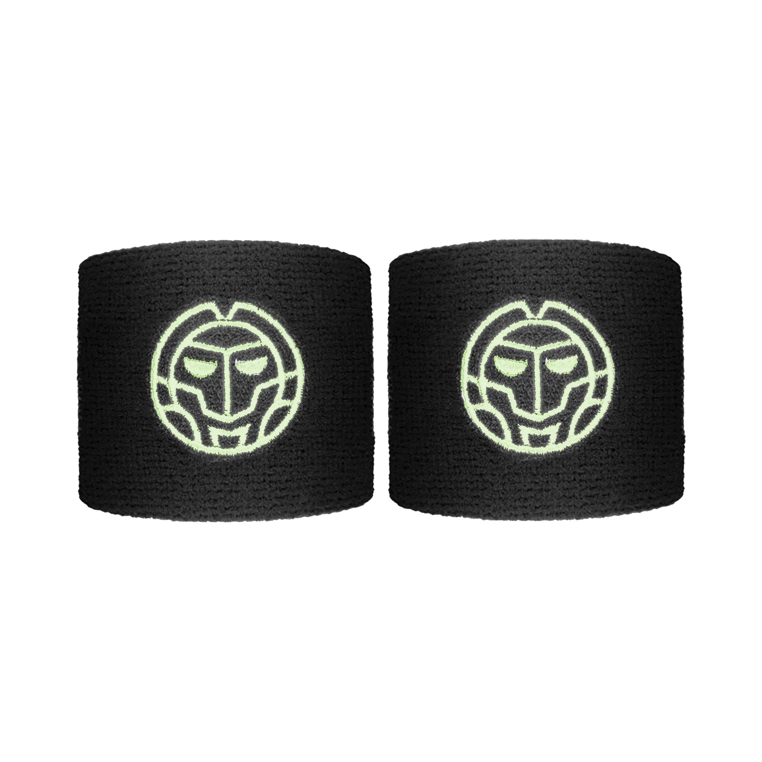 BIDI BADU Night Flash Poignet Pack de 2 unités court - noir, blanc