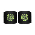 Night Flash Poignet Pack de 2 unités court - noir, jaunes fluo