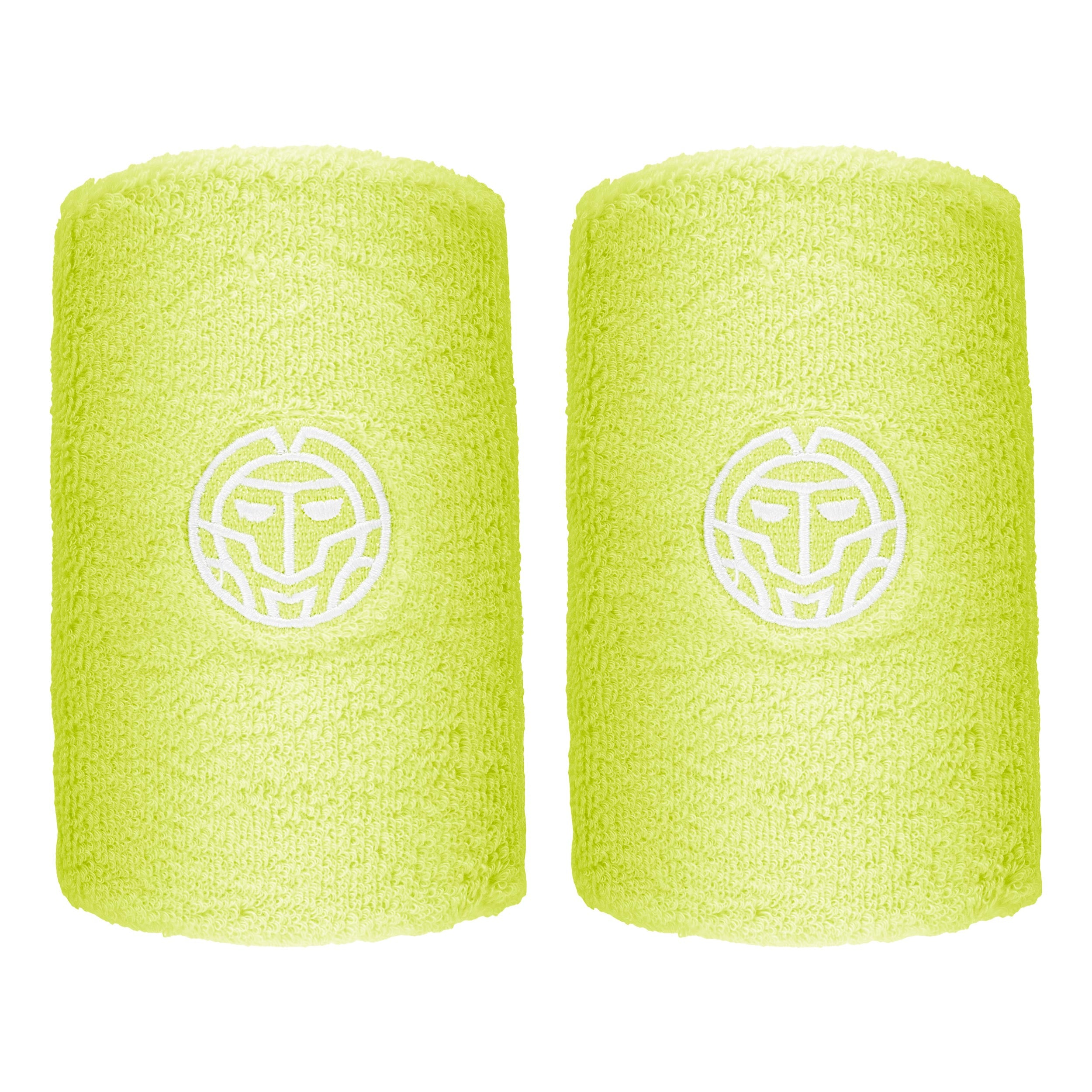 BIDI BADU Night Flash Poignet Pack de 2 unités Unisex - jaunes fluo, blanc