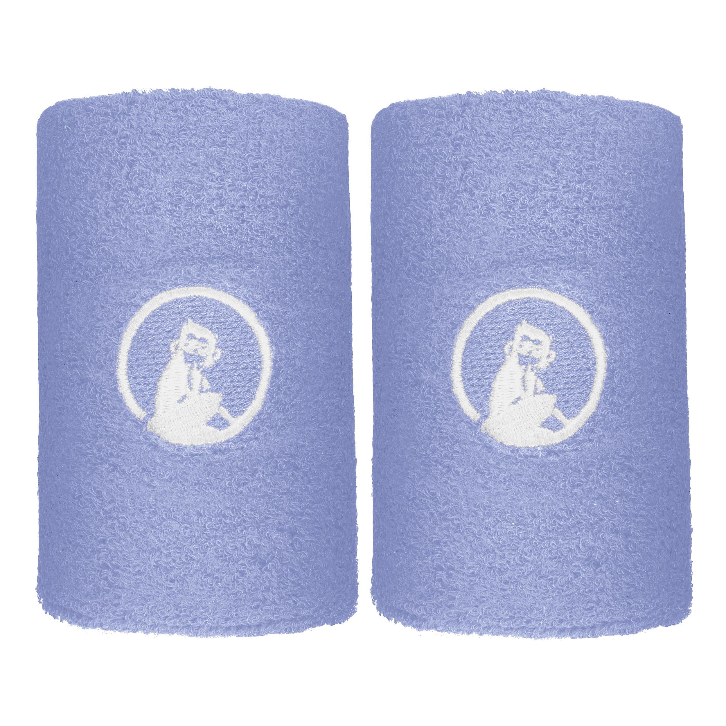 Quiet Please Glow Poignet Pack de 2 unités long - bleu cobalt
