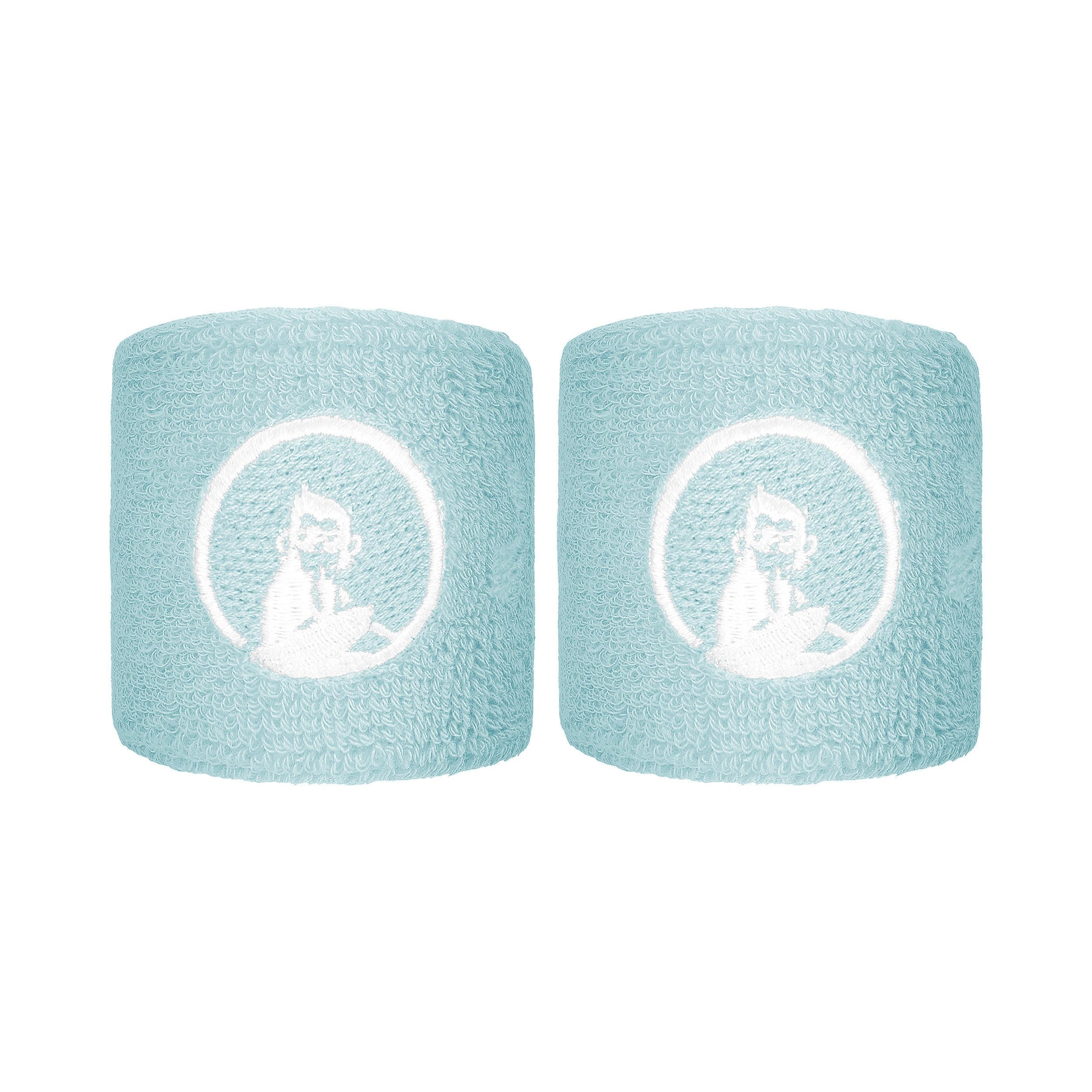 Quiet Please Memories Faded Memories Poignet Pack de 2 unités Unisex - bleu clair