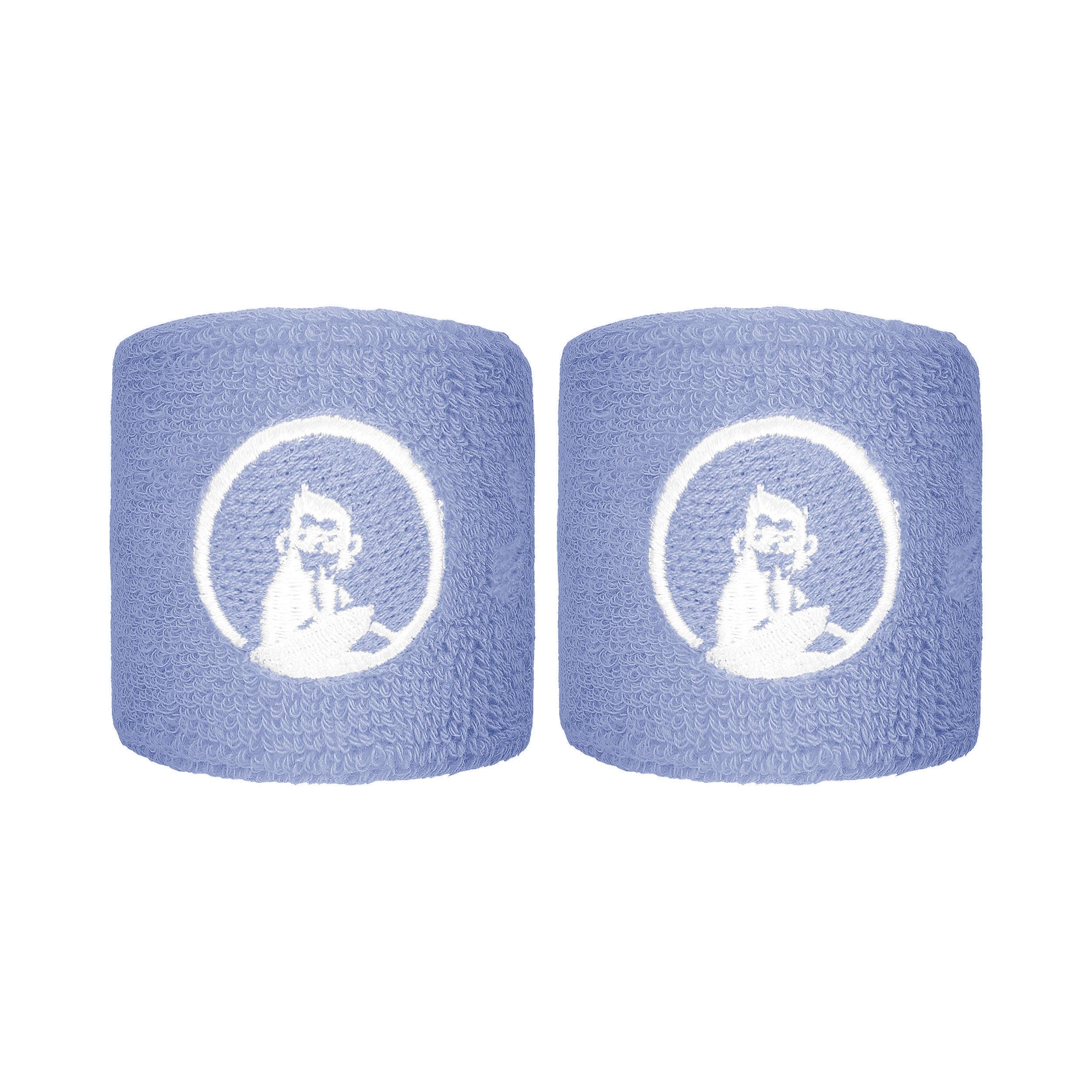 Quiet Please Glow Poignet Pack de 2 unités court - bleu cobalt