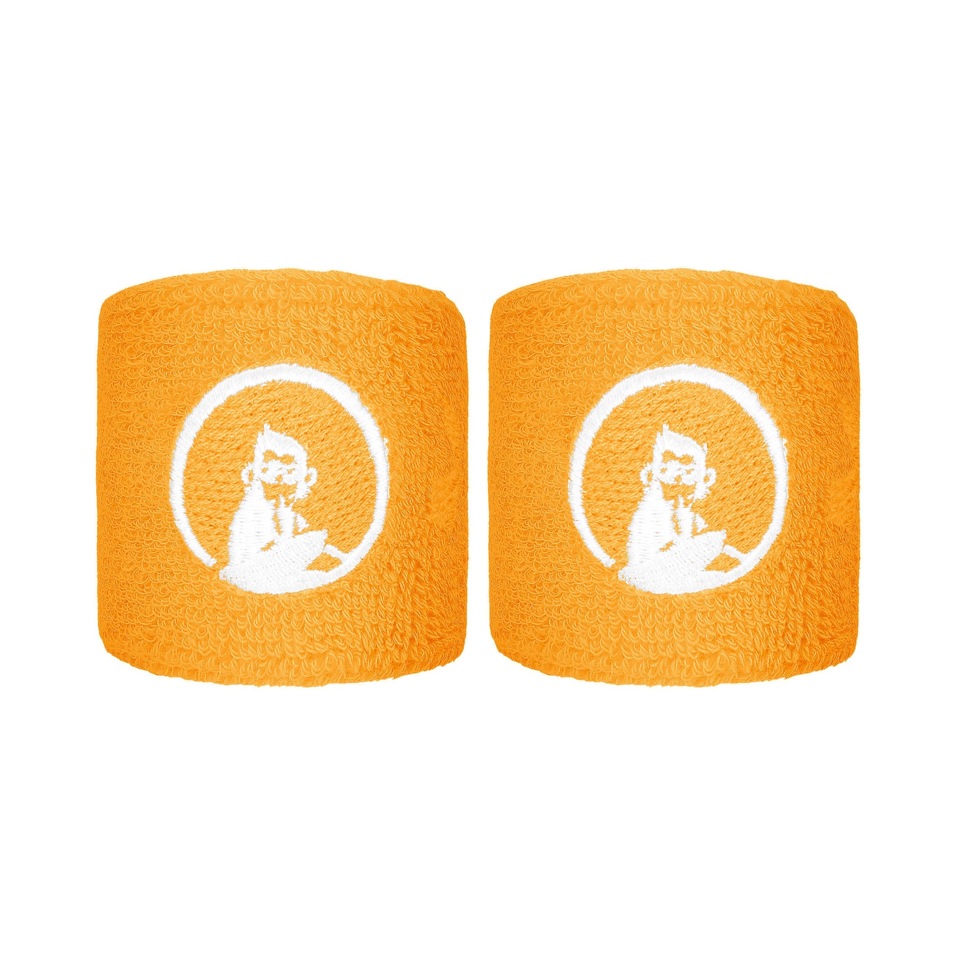 Quiet Please Glow Poignet Pack de 2 unités court - orange