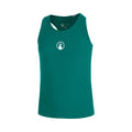 Racerback Débardeur tank top Filles-vert